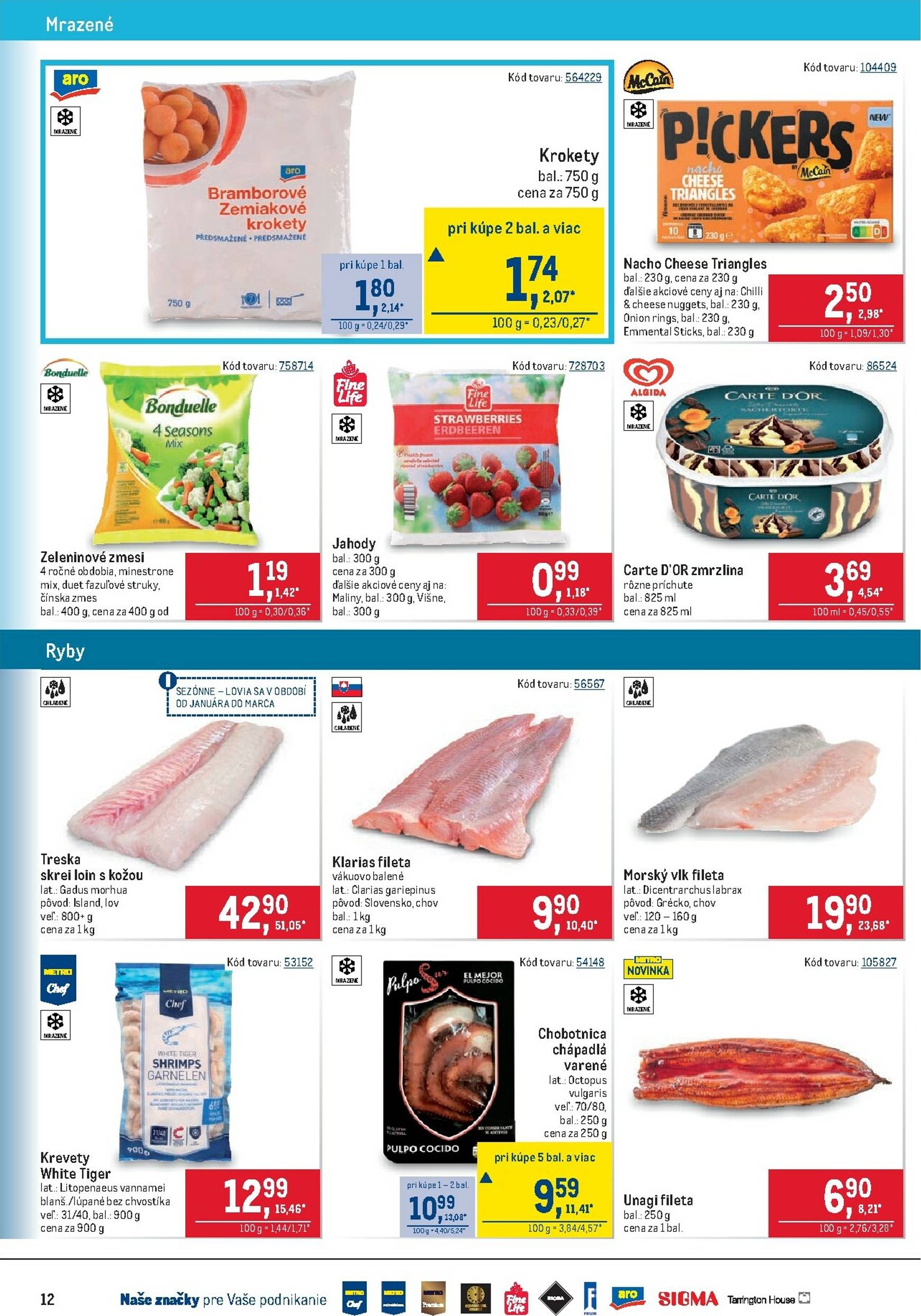 Page 12 of Aktuálny metro leták platný od stredy 28.01 do 10.02