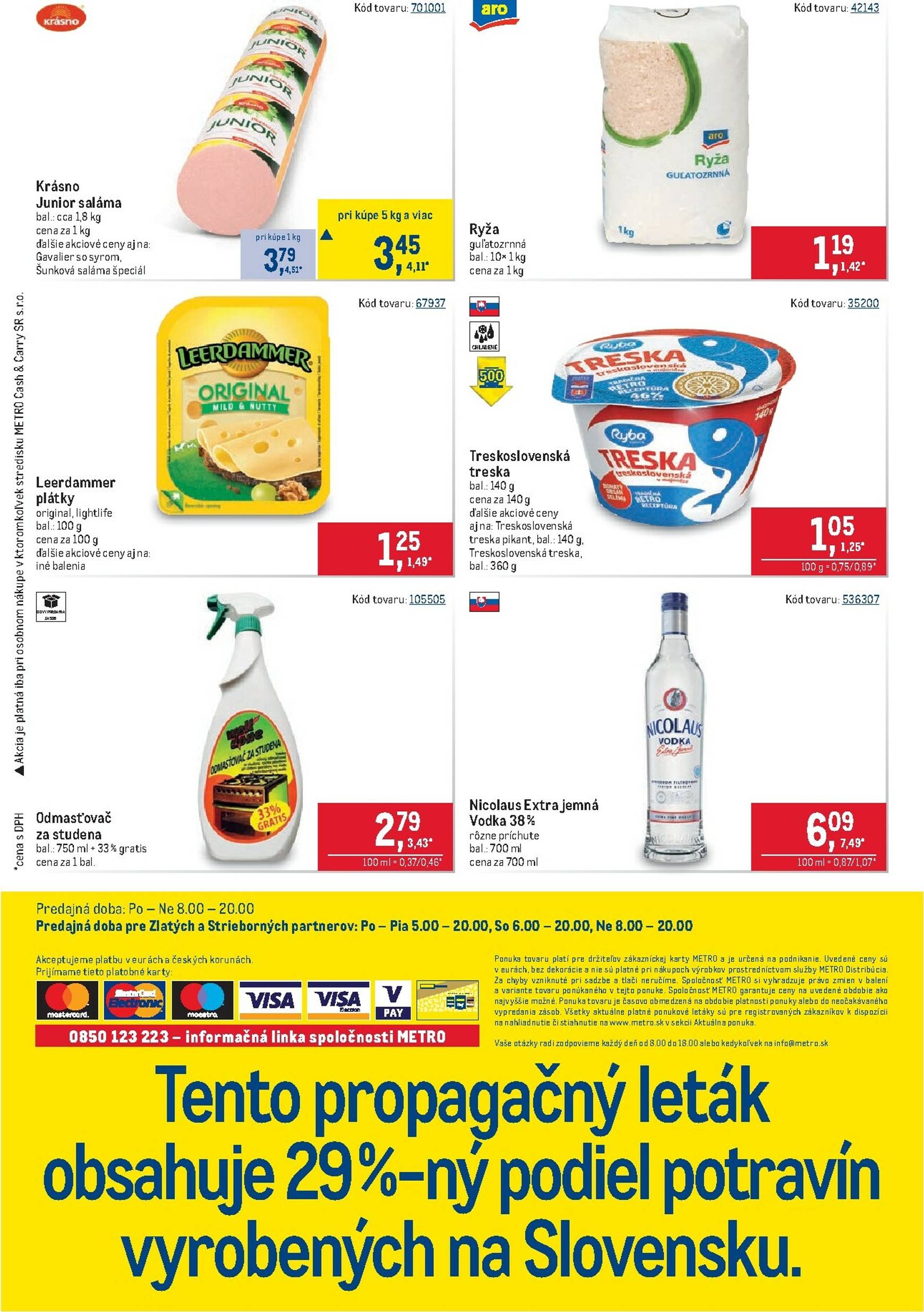 Page 40 of Aktuálny metro leták platný od stredy 28.01 do 10.02