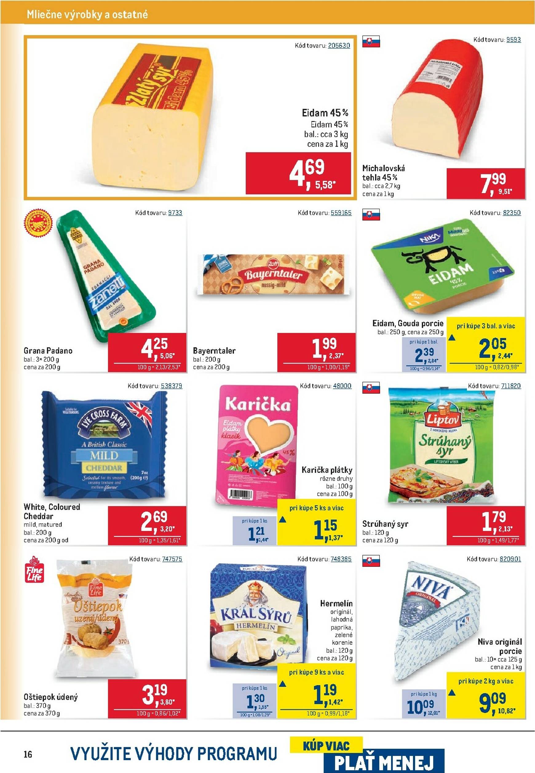 Page 16 of Aktuálny metro leták platný od stredy 28.01 do 10.02