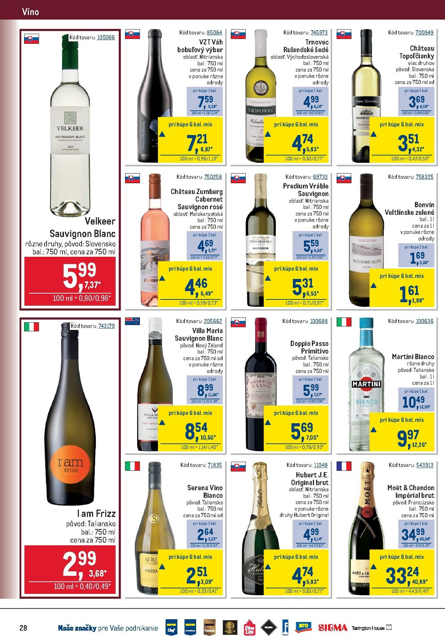 Page 28 of Aktuálny metro leták platný od stredy 28.01 do 24.02