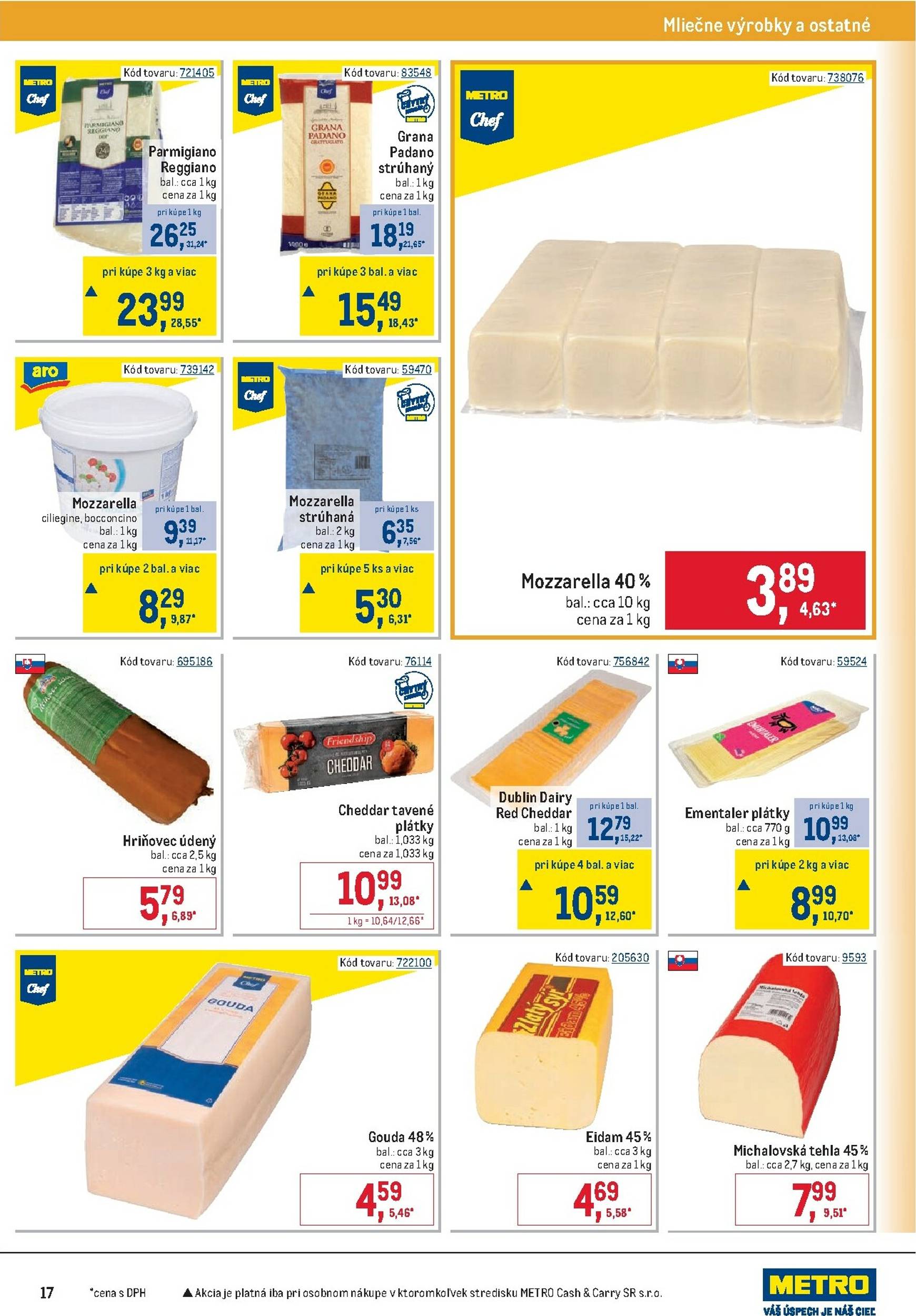 Page 17 of Aktuálny metro leták platný od stredy 28.01 do 24.02