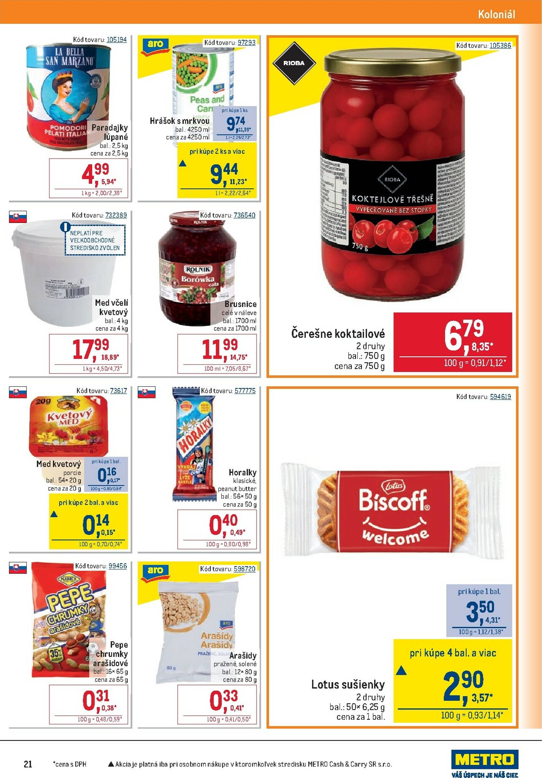 Page 21 of Aktuálny metro leták platný od stredy 28.01 do 24.02