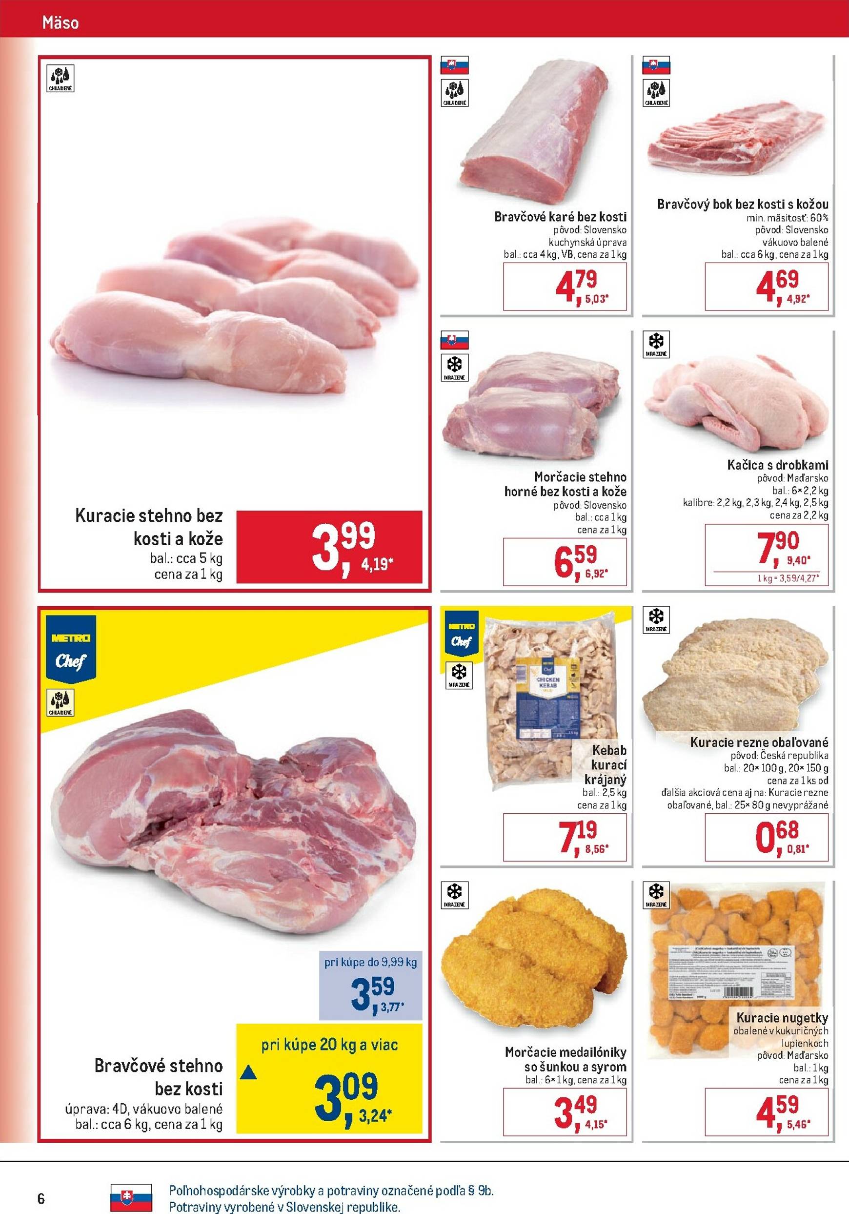 Page 6 of Aktuálny metro leták platný od stredy 28.01 do 24.02