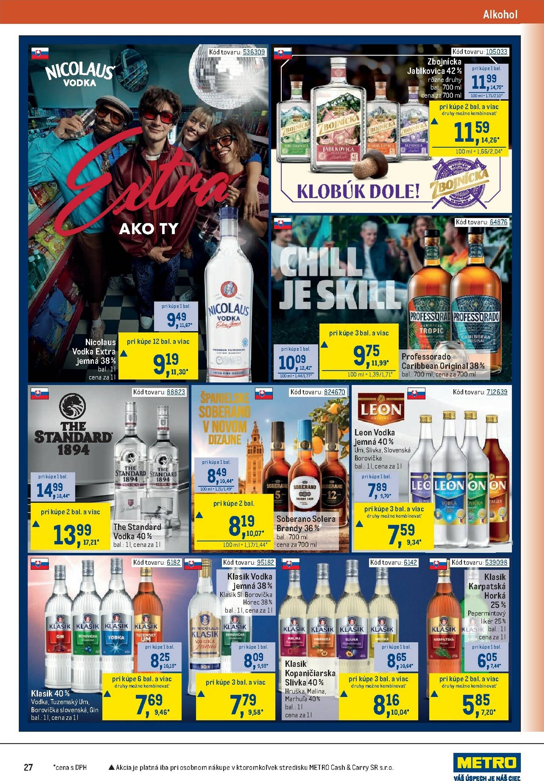 Page 27 of Aktuálny metro leták platný od stredy 28.01 do 24.02