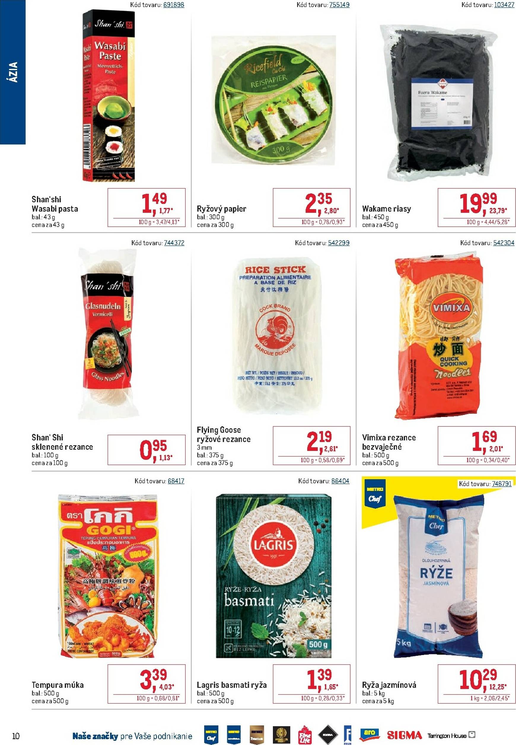 Page 10 of Aktuálny metro leták platný od stredy 28.01 do 24.02