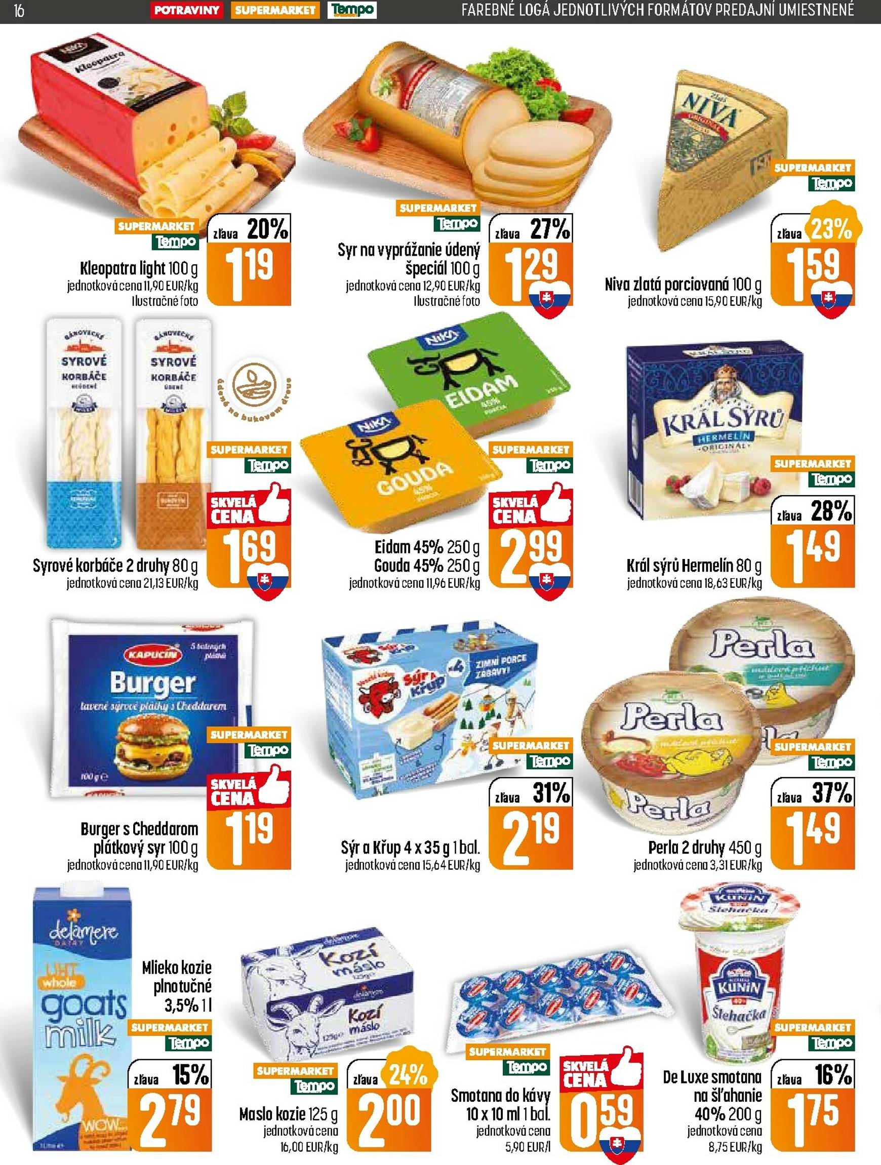 Page 16 of Aktuálny coop-jednota leták platný od štvrtka 29.01 do 04.02