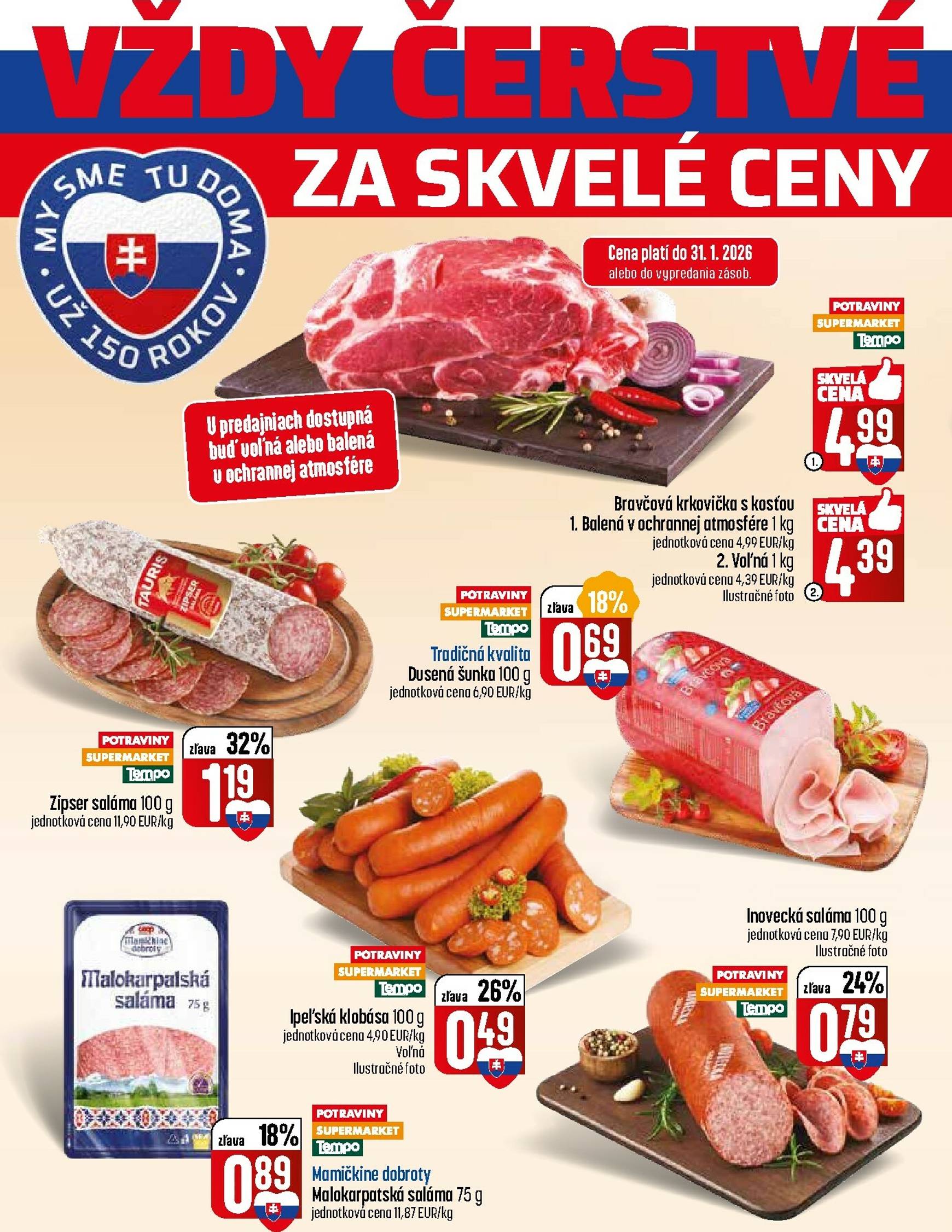 Page 4 of Aktuálny coop-jednota leták platný od štvrtka 29.01 do 04.02