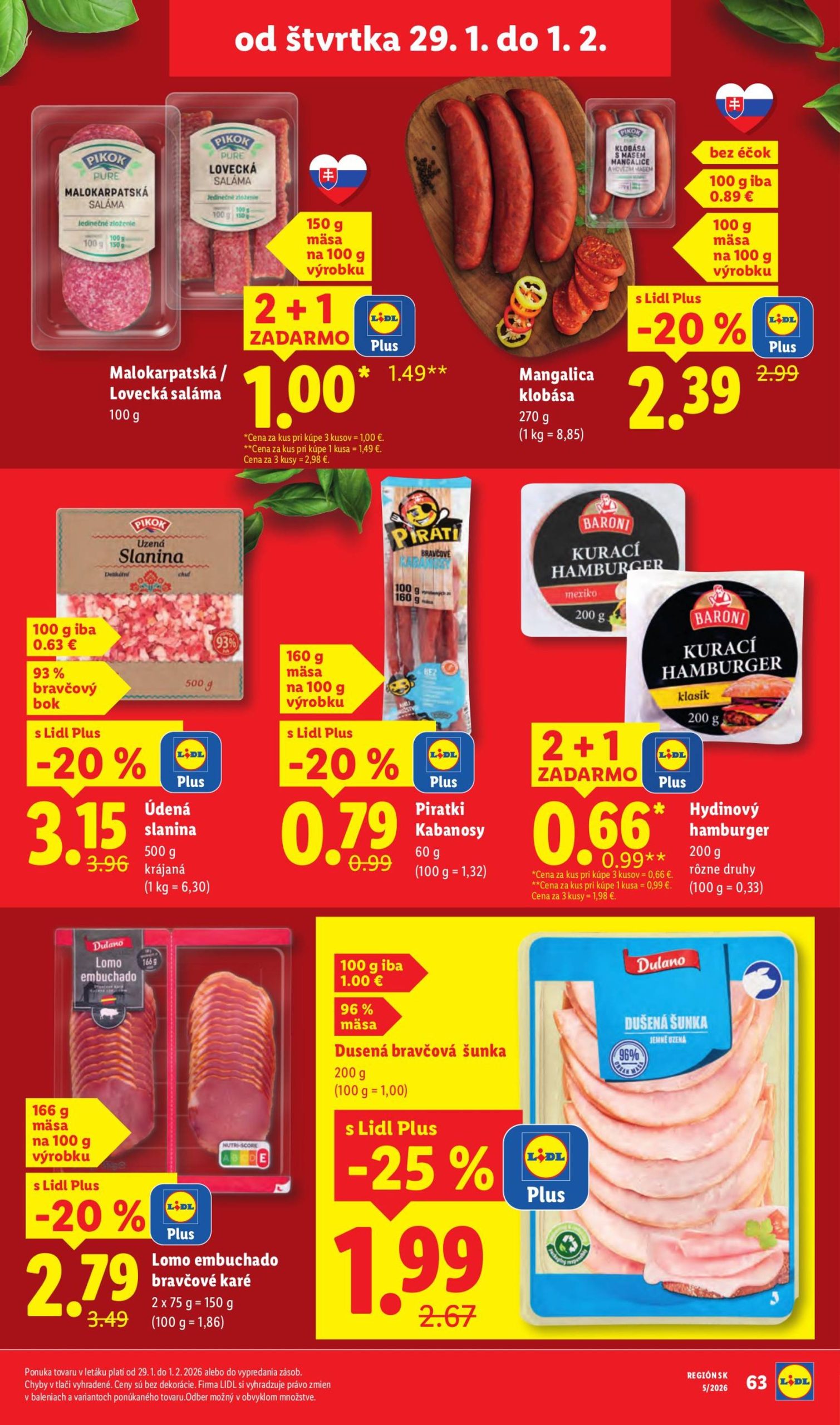 Page 21 of Aktuálny lidl leták platný od štvrtka 29.01 do 01.02
