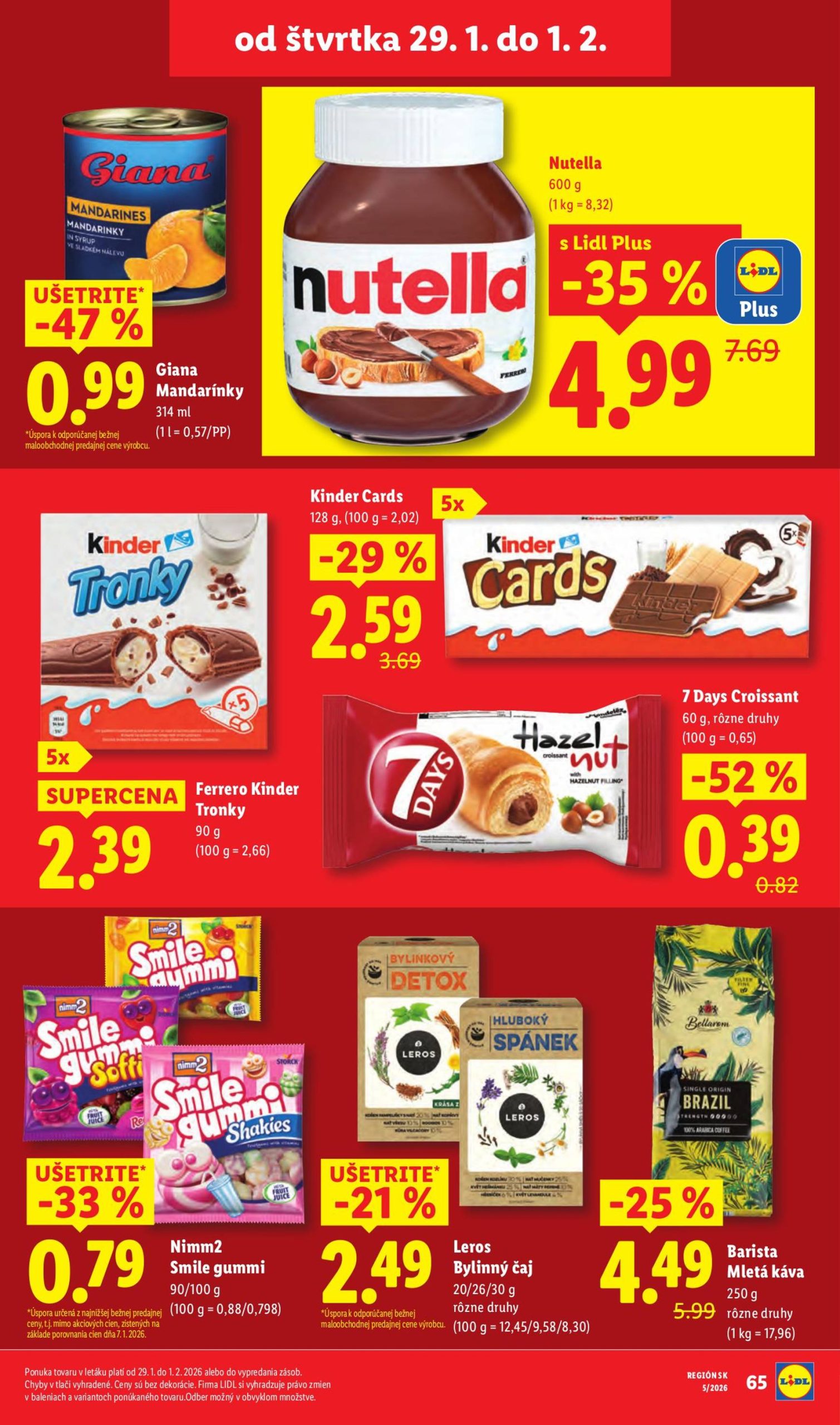 Page 23 of Aktuálny lidl leták platný od štvrtka 29.01 do 01.02