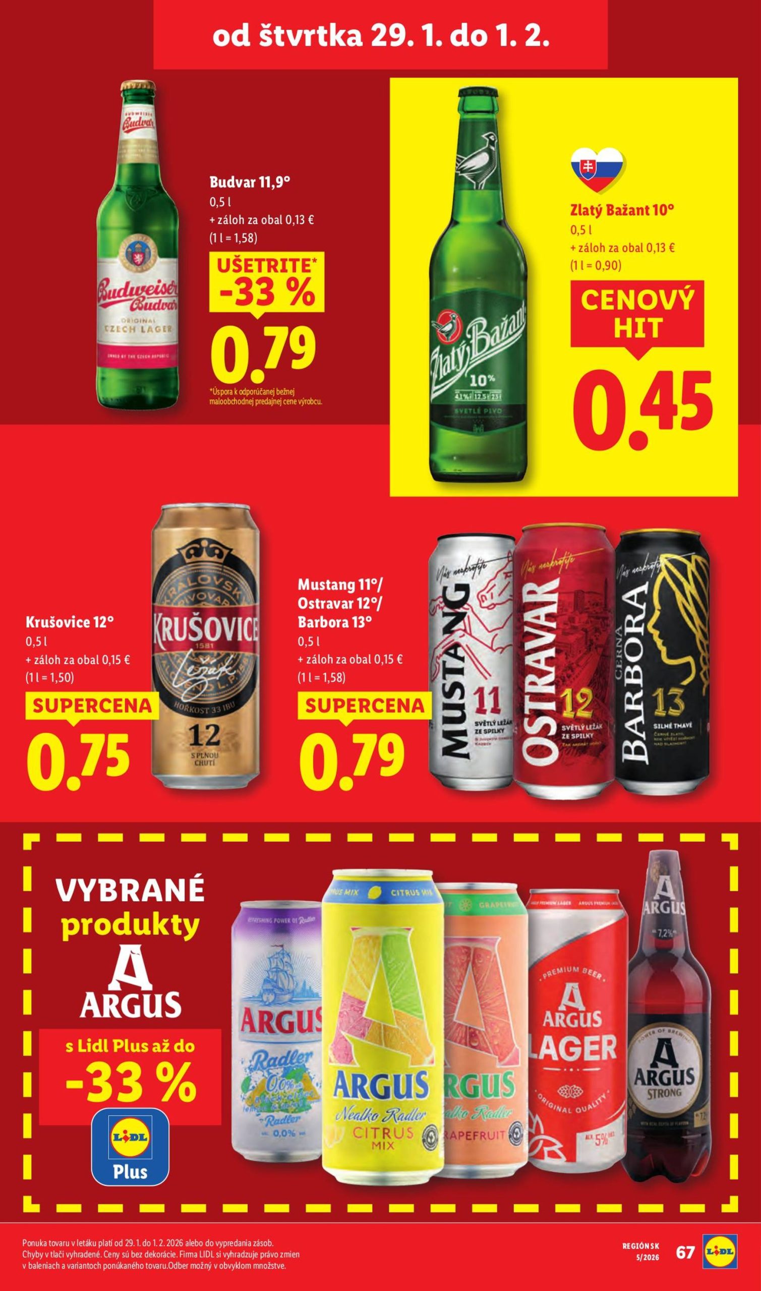 Page 25 of Aktuálny lidl leták platný od štvrtka 29.01 do 01.02