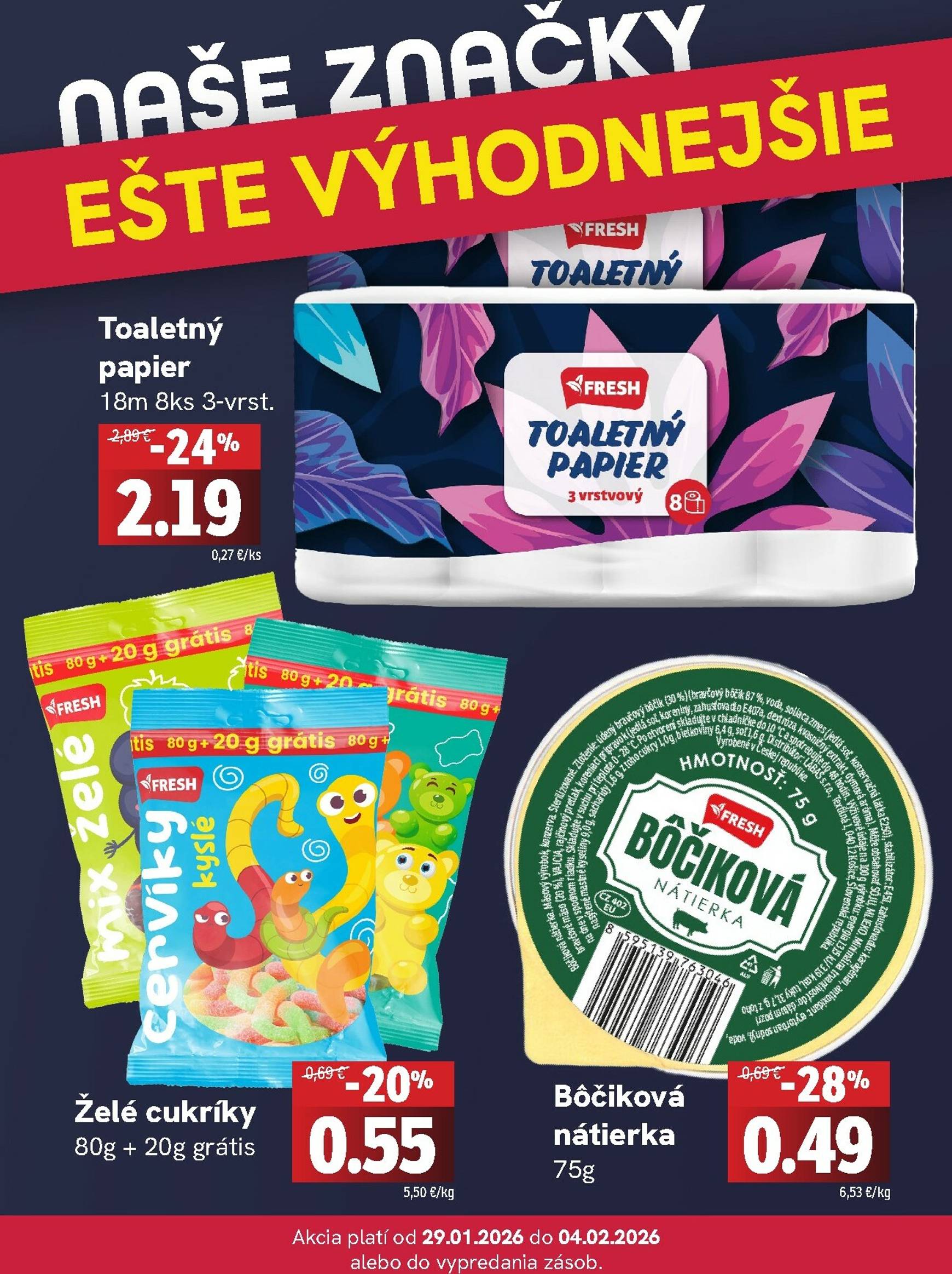 Page 4 of Aktuálny fresh leták platný od štvrtka 29.01 do 04.02