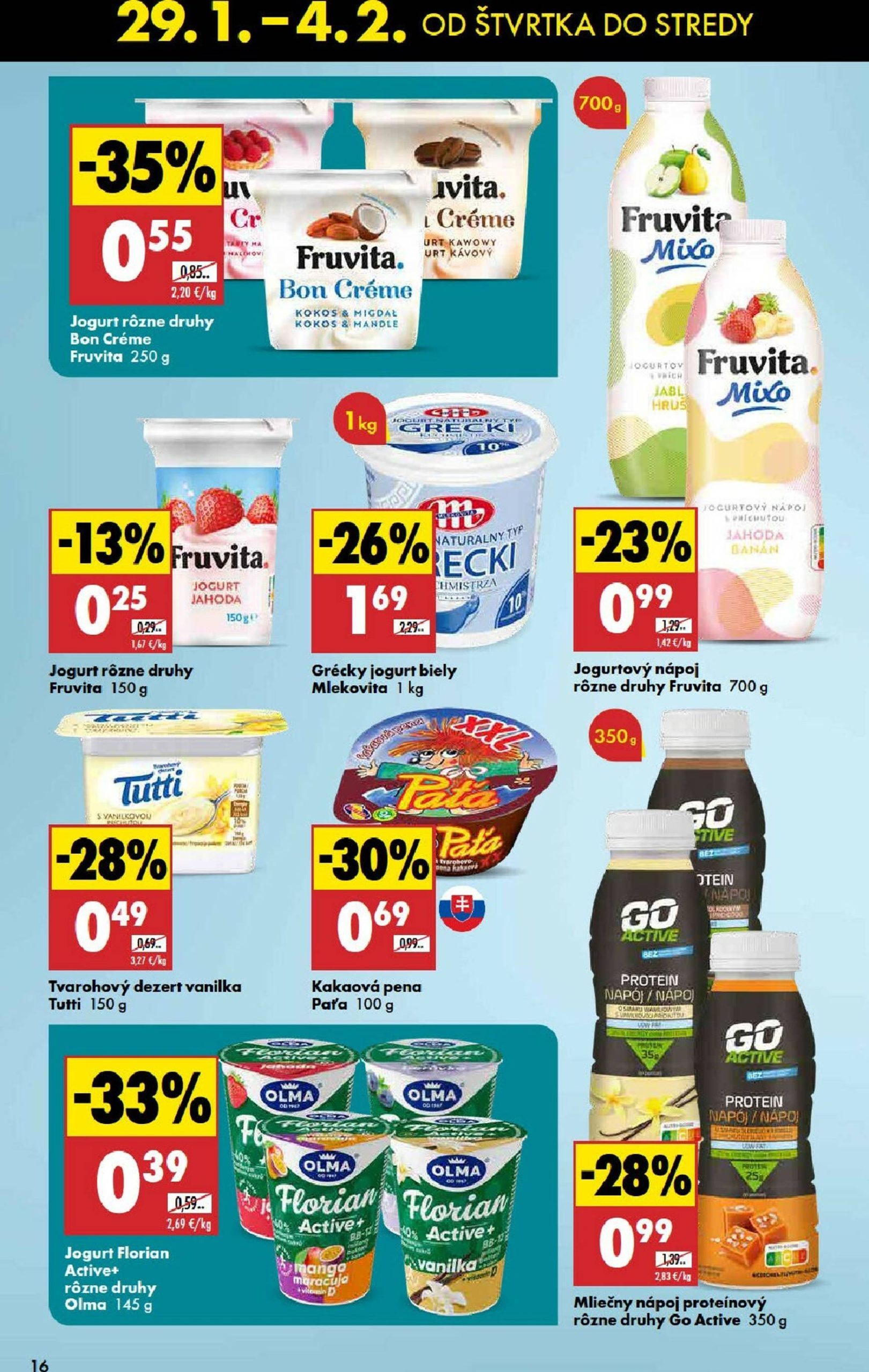 Page 16 of Aktuálny biedronka leták platný od štvrtka 29.01 do 04.02