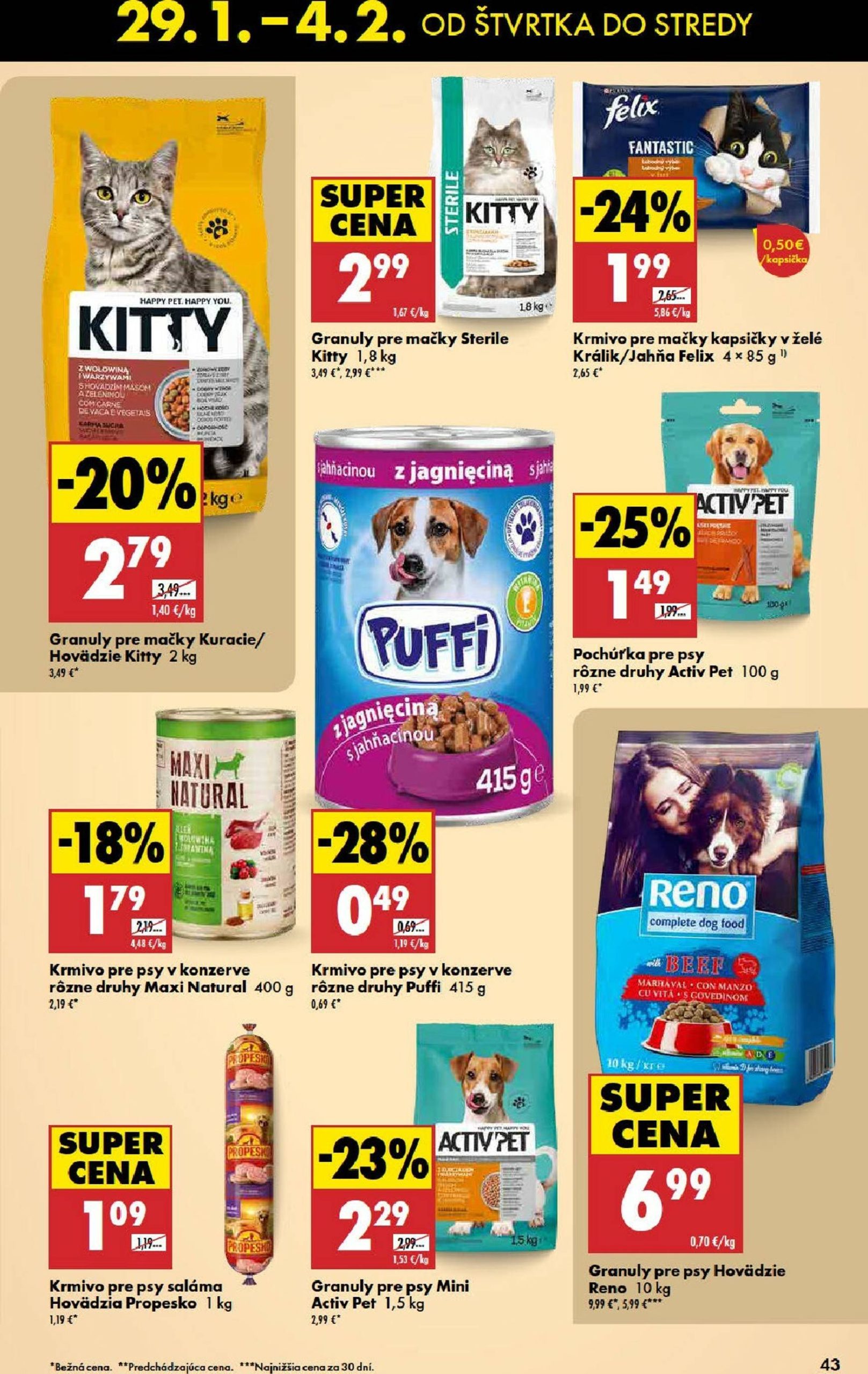 Page 43 of Aktuálny biedronka leták platný od štvrtka 29.01 do 04.02