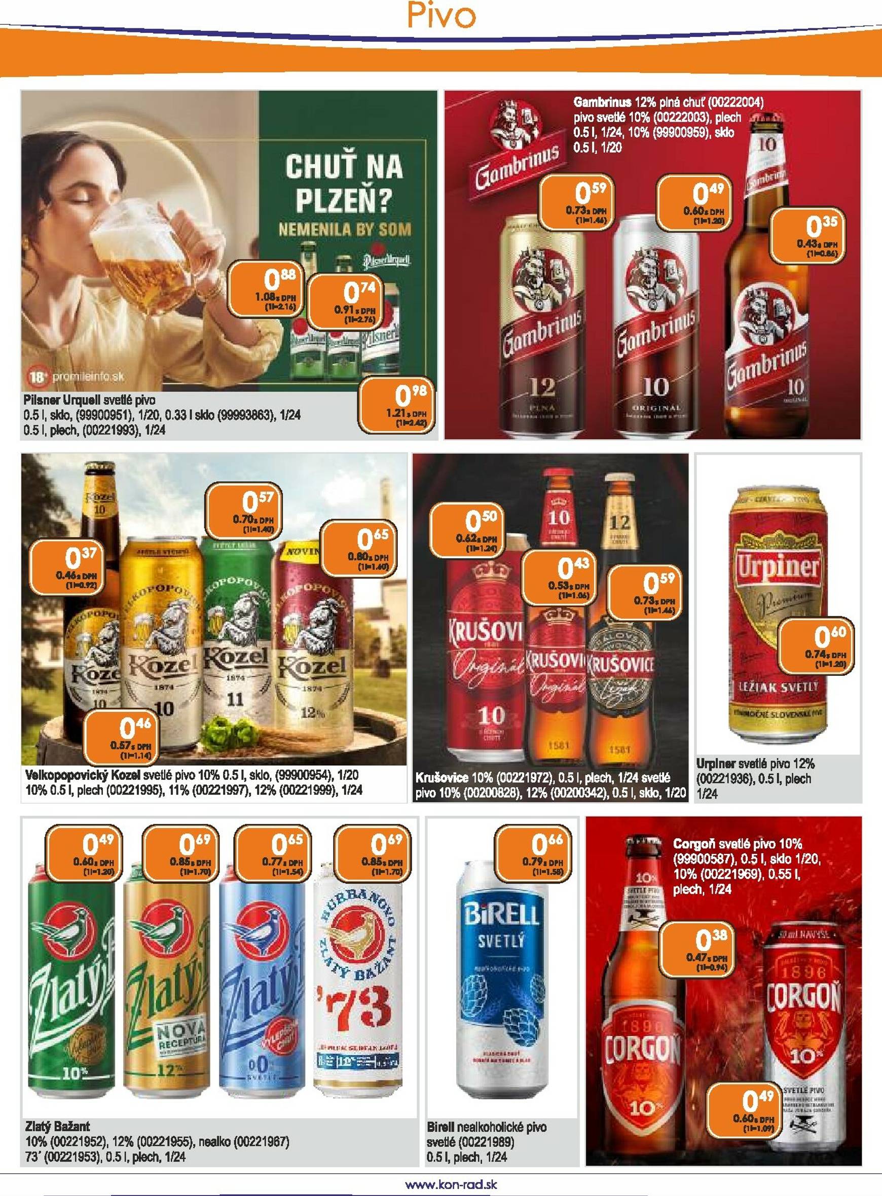 Page 13 of Aktuálny kon-rad leták platný od štvrtka 08.01 do 31.01