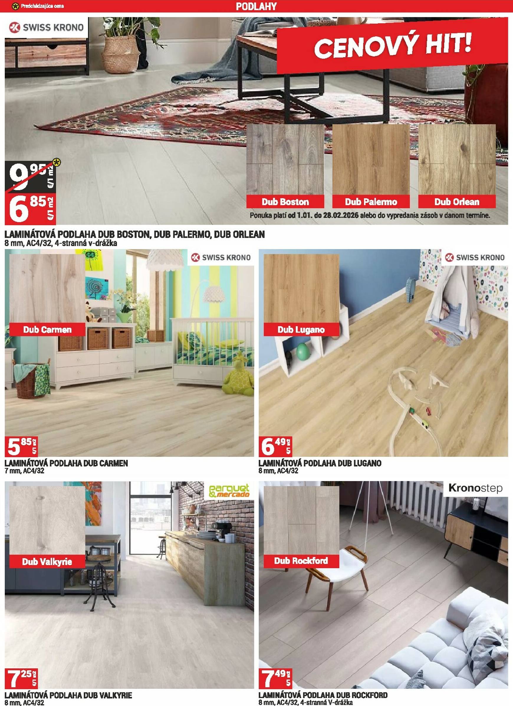 Page 4 of Aktuálny merkury-market leták platný od piatka 02.01 do 31.01