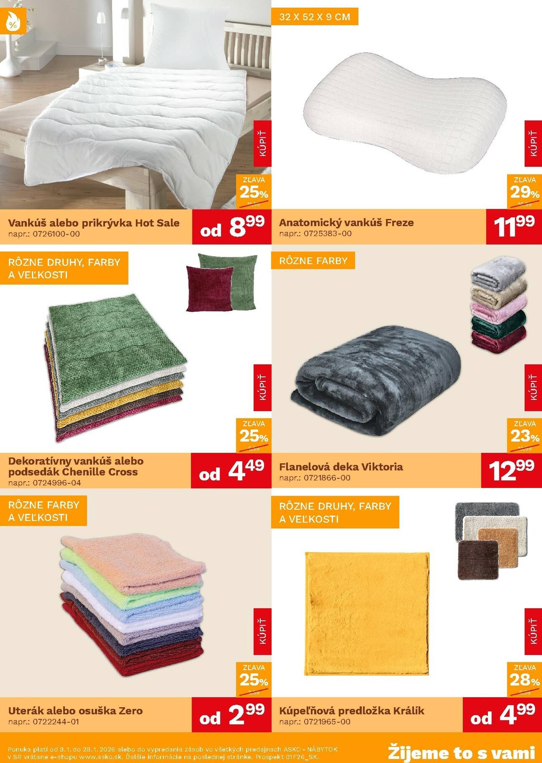 Page 3 of Aktuálny asko-nabytok leták platný od štvrtka 29.01 do 18.02