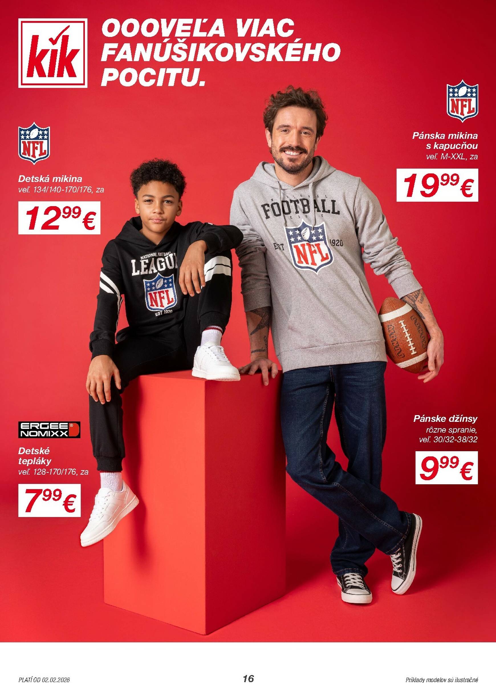 Page 16 of Aktuálny kik leták platný od pondelka 02.02 do 22.02