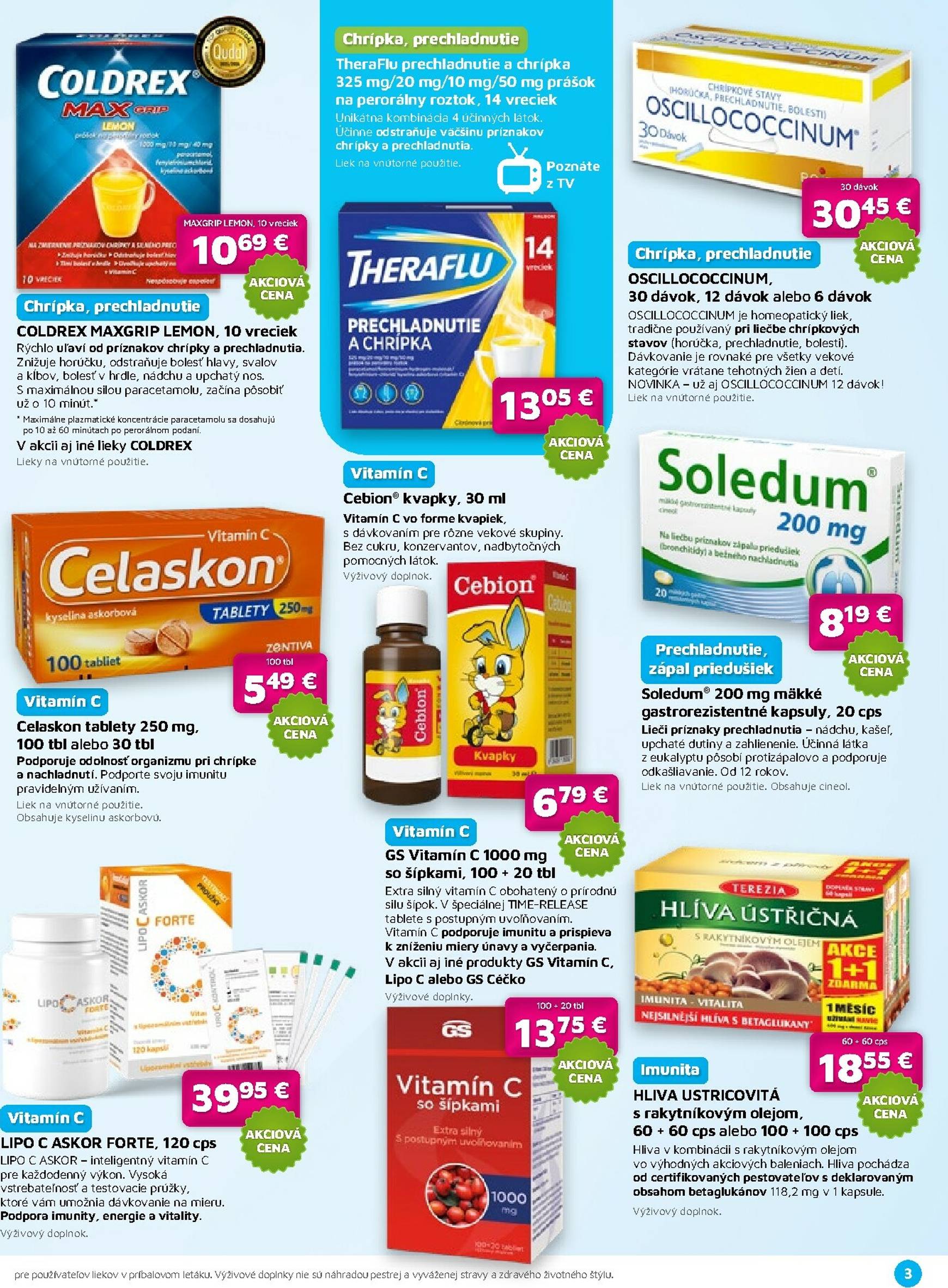 Page 3 of Aktuálny plus-lekaren leták platný od nedele 01.02 do 28.02