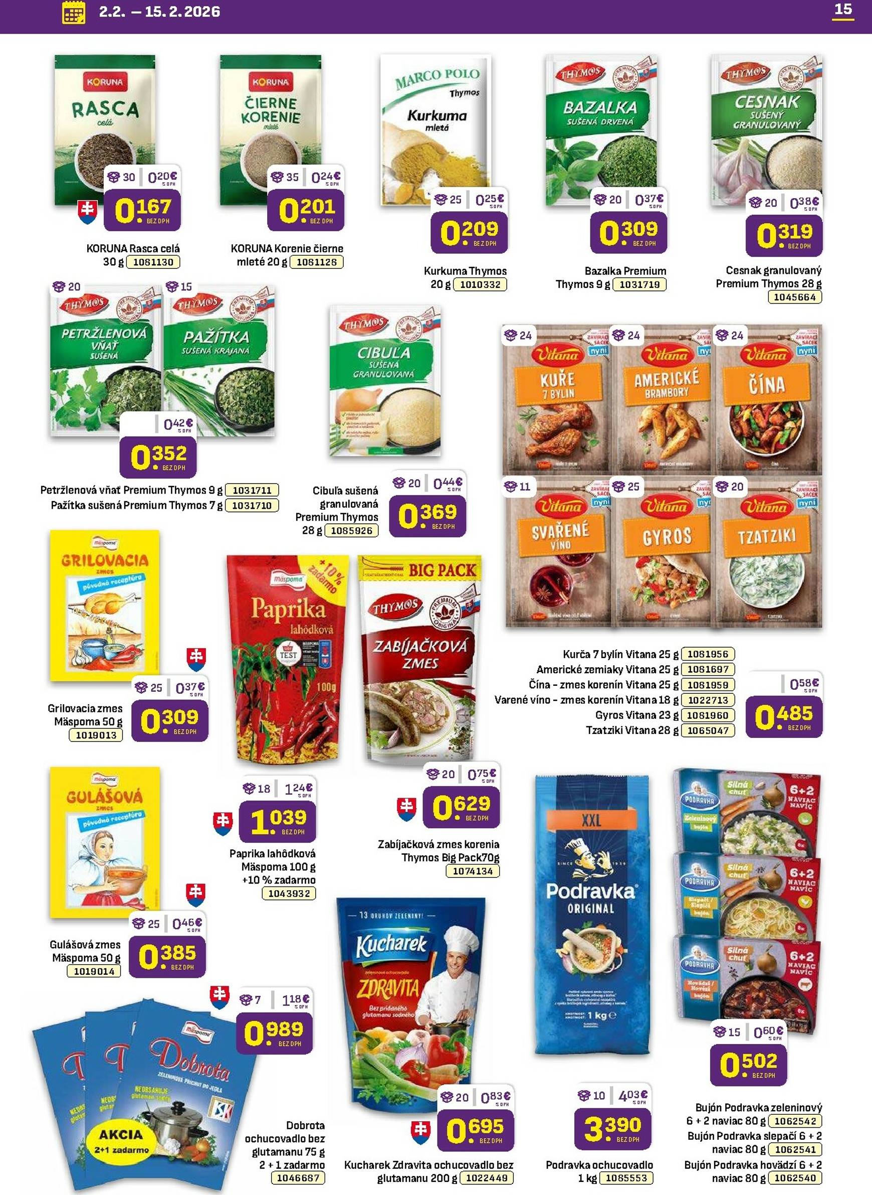 Page 15 of Aktuálny libex leták platný od pondelka 02.02 do 15.02