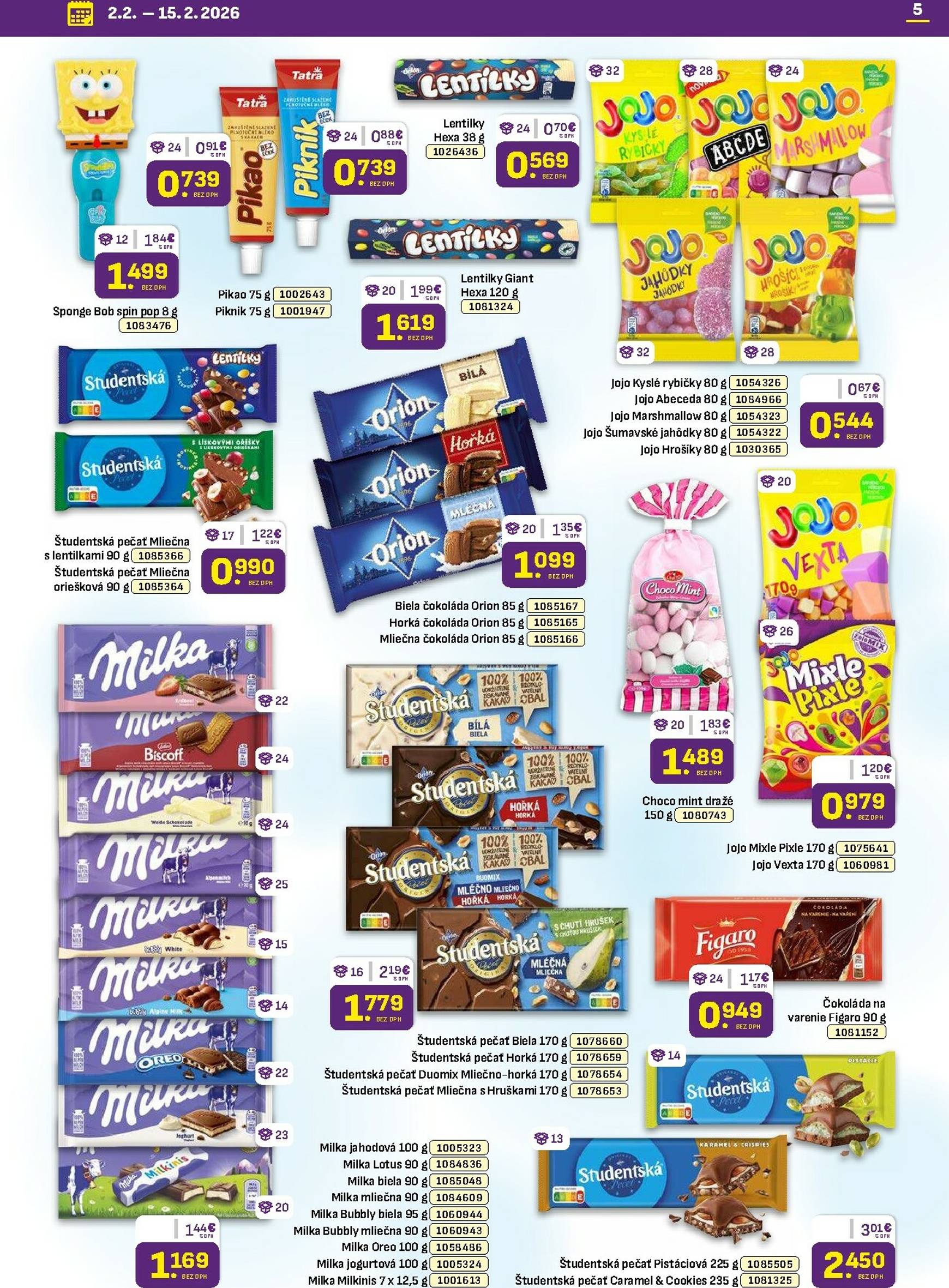 Page 5 of Aktuálny libex leták platný od pondelka 02.02 do 15.02