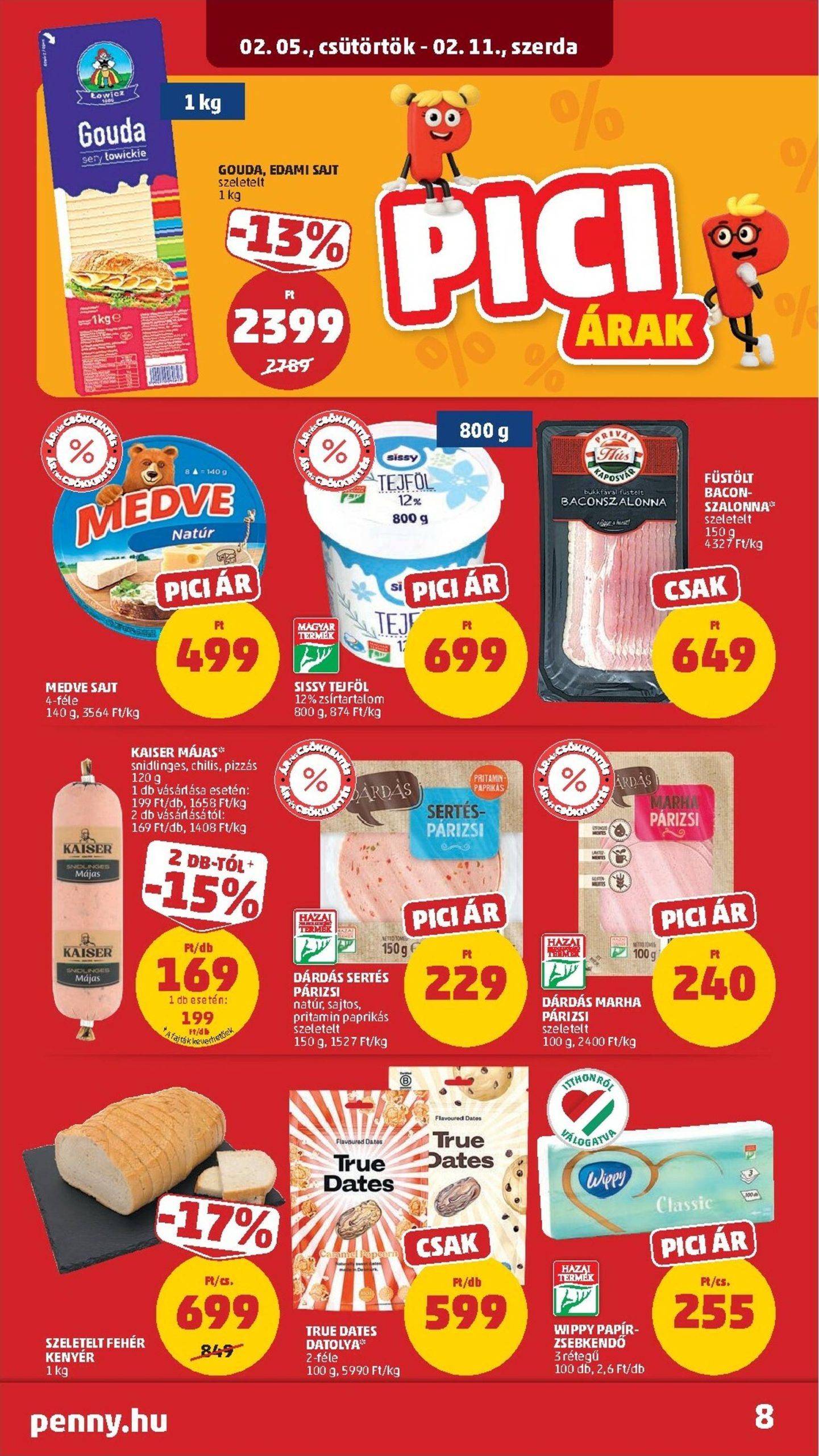 Page 10 of Aktuálny penny-madarsko leták platný od štvrtka 05.02 do 11.02