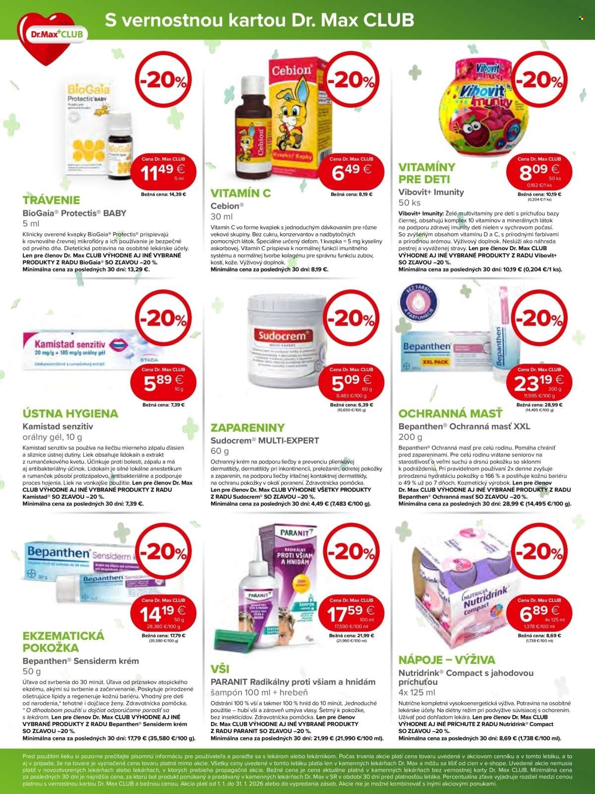 Page 7 of Aktuálny dr-max leták platný od štvrtka 01.01 do 31.01
