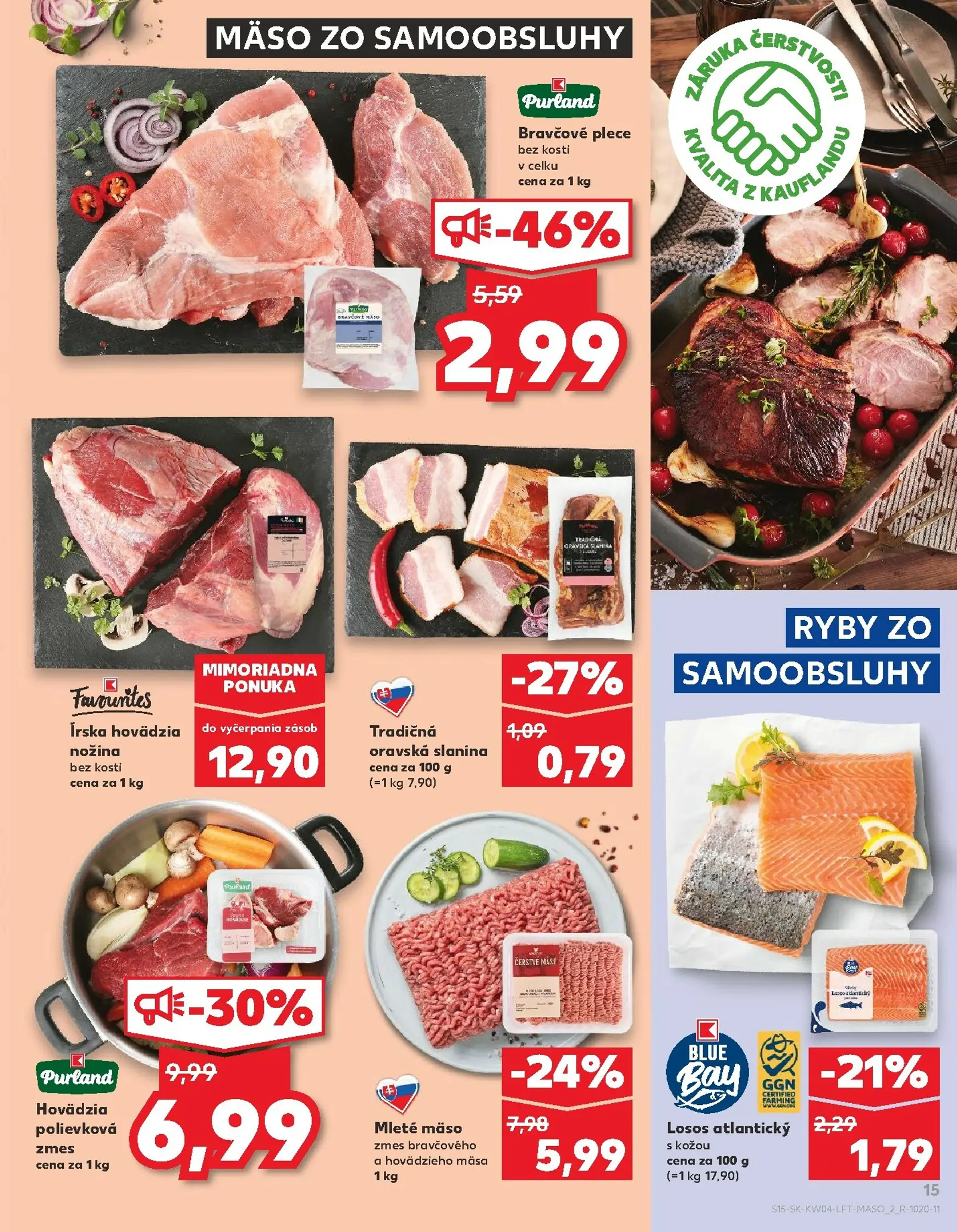 Page 15 of Aktuálny kaufland leták platný od štvrtka 22.01 do 28.01