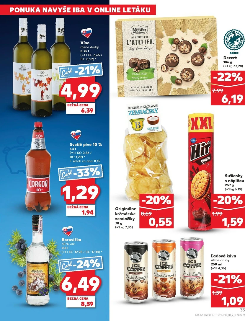 Page 35 of Aktuálny kaufland leták platný od štvrtka 15.01 do 21.01