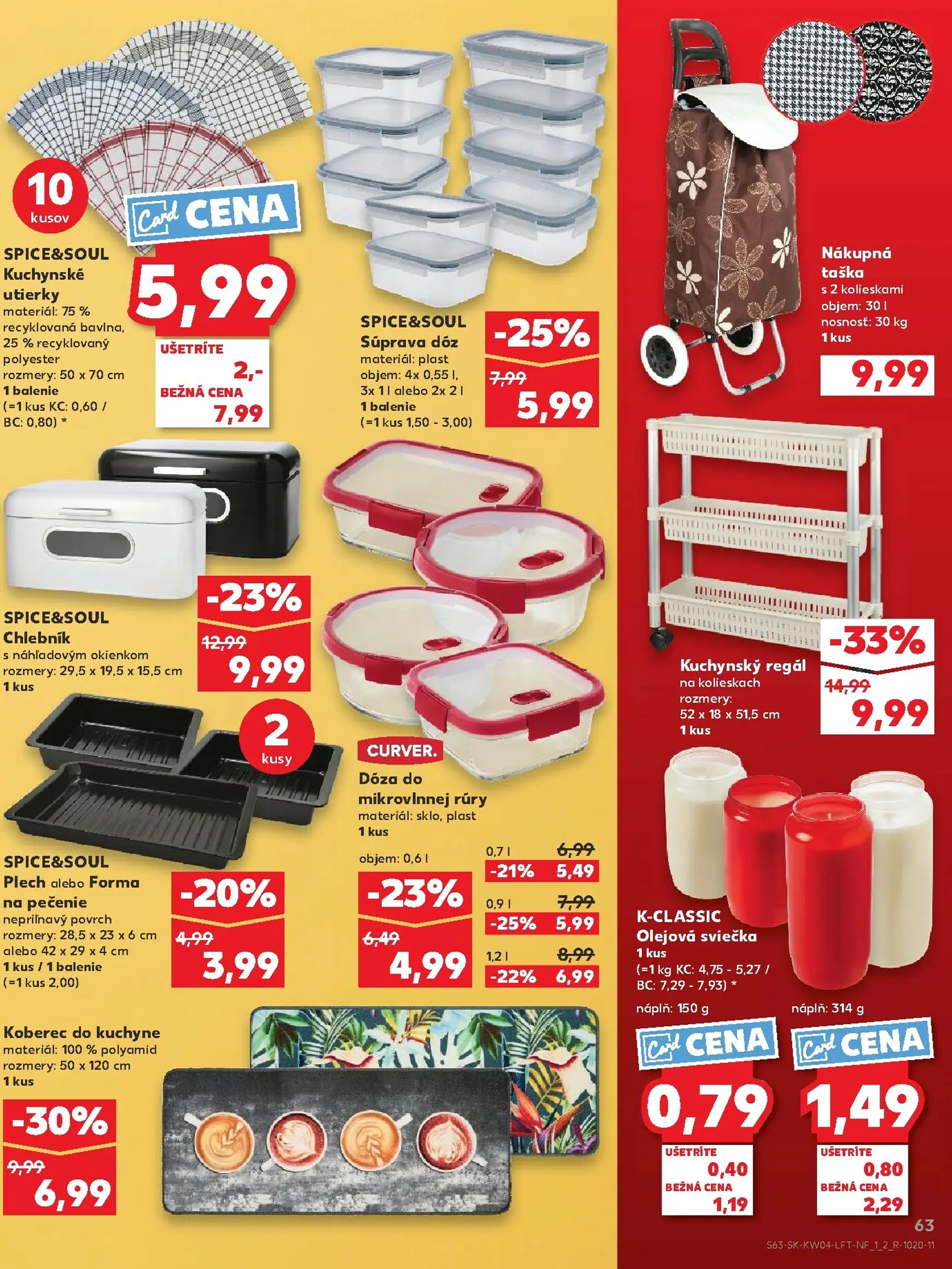 Page 63 of Aktuálny kaufland leták platný od štvrtka 22.01 do 28.01