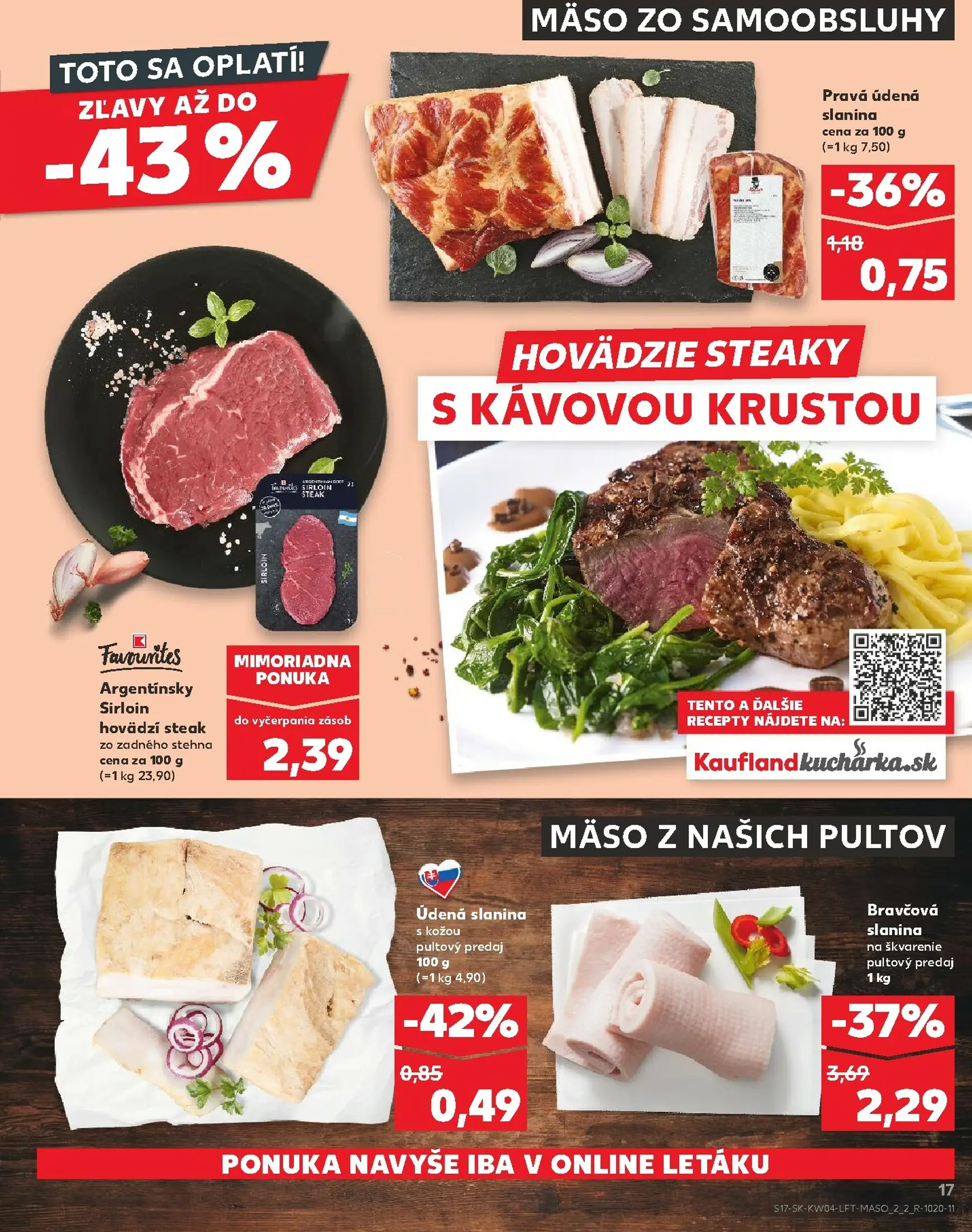 Page 17 of Aktuálny kaufland leták platný od štvrtka 22.01 do 28.01