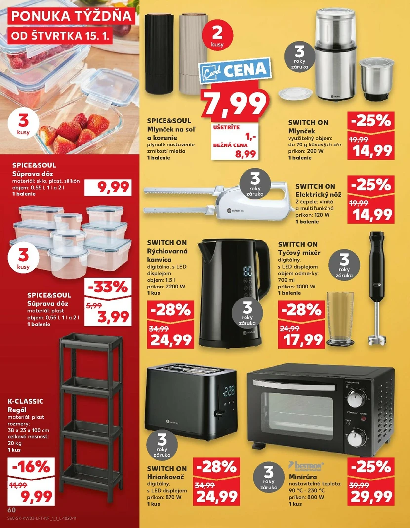 Page 60 of Aktuálny kaufland leták platný od štvrtka 15.01 do 21.01