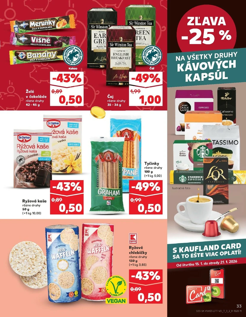 Page 33 of Aktuálny kaufland leták platný od štvrtka 15.01 do 21.01