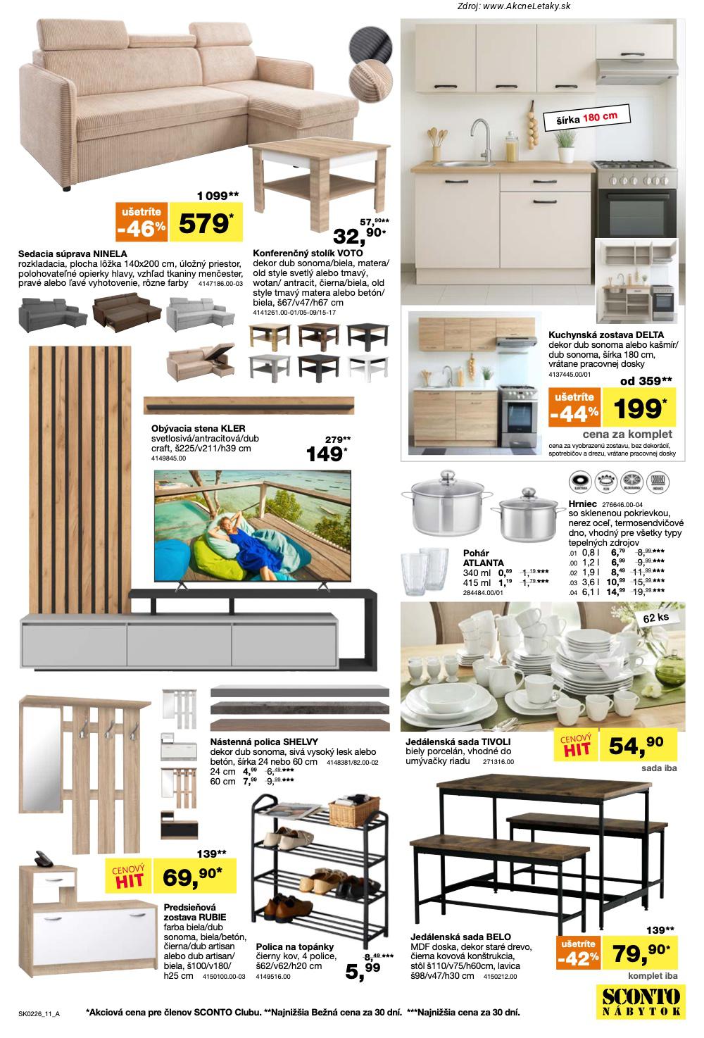 Page 11 of Aktuálny sconto-nabytok leták platný od stredy 21.01 do 10.02