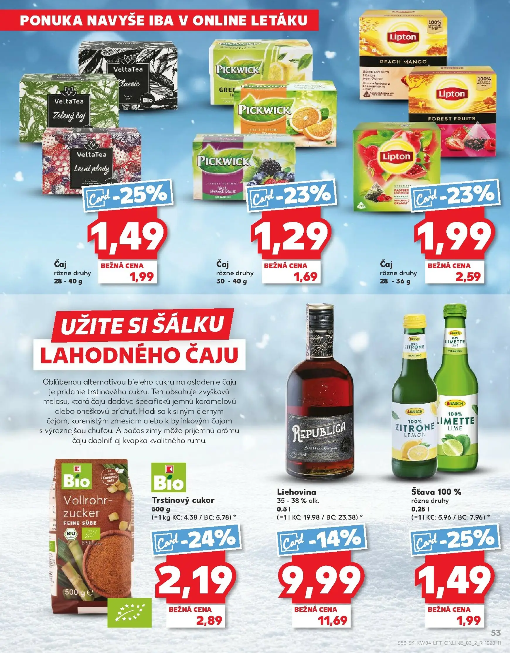 Page 53 of Aktuálny kaufland leták platný od štvrtka 22.01 do 28.01