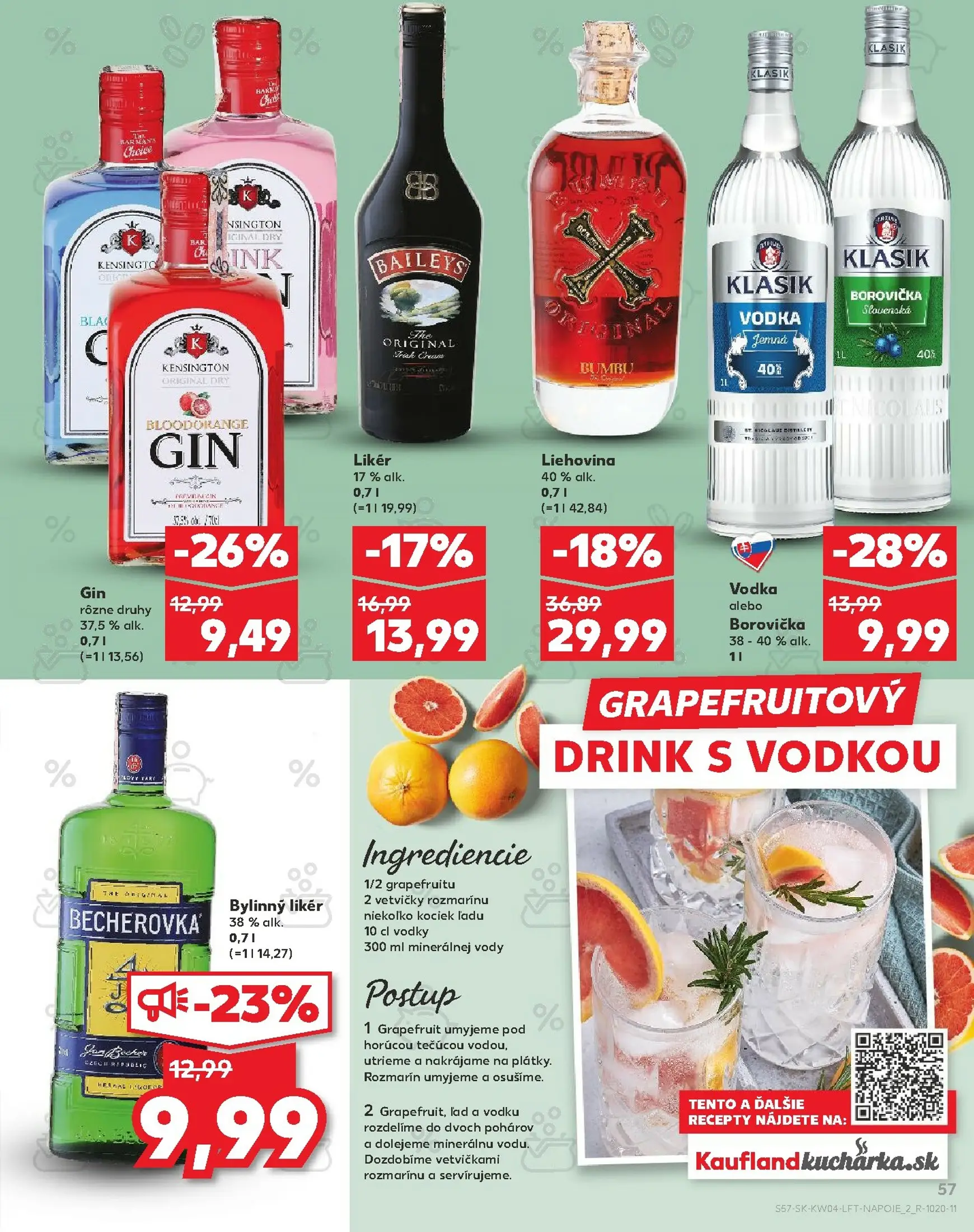 Page 57 of Aktuálny kaufland leták platný od štvrtka 22.01 do 28.01