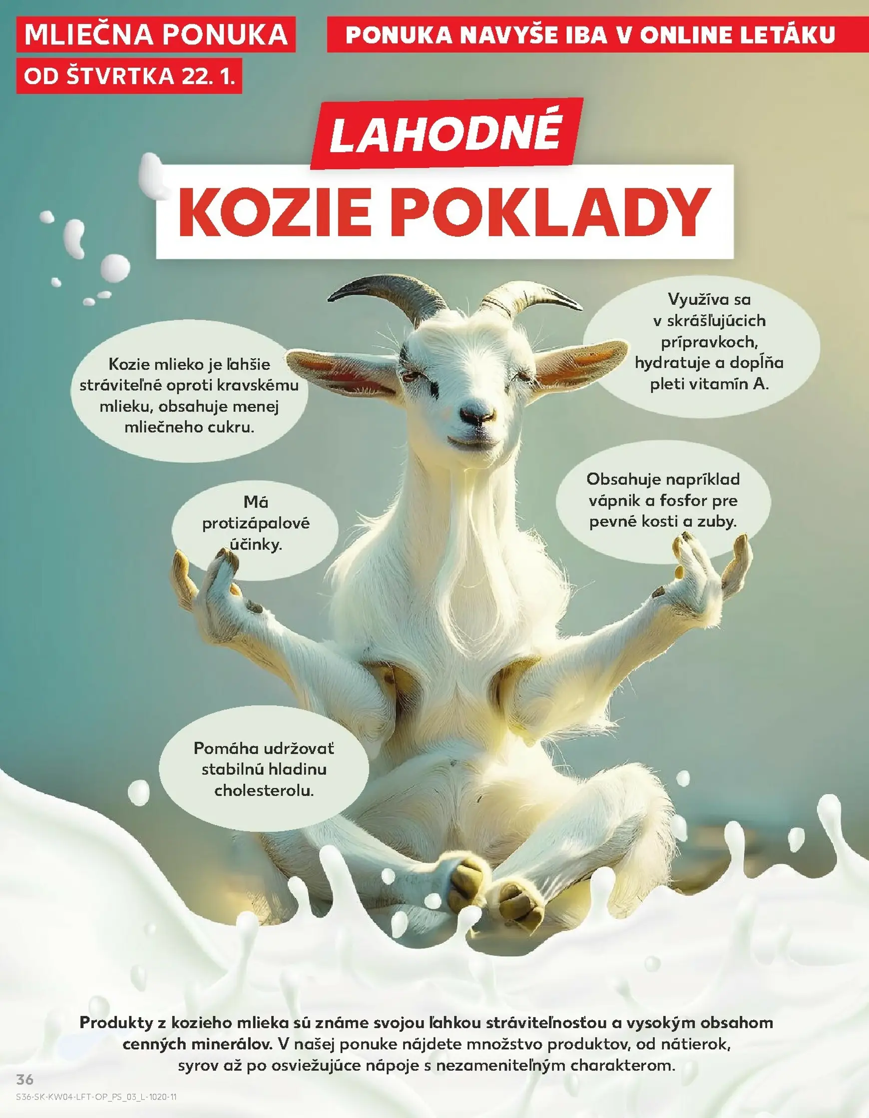 Page 36 of Aktuálny kaufland leták platný od štvrtka 22.01 do 28.01