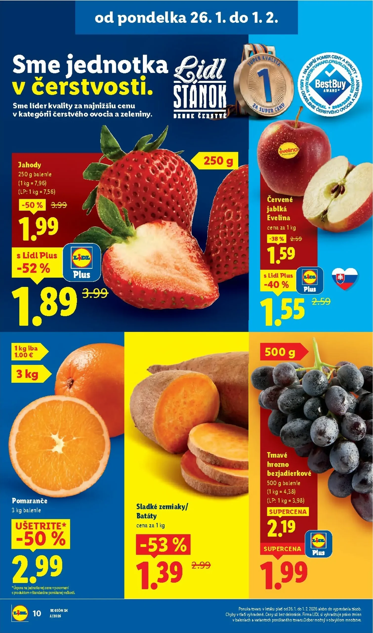 Page 10 of Aktuálny lidl leták platný od pondelka 26.01 do 01.02