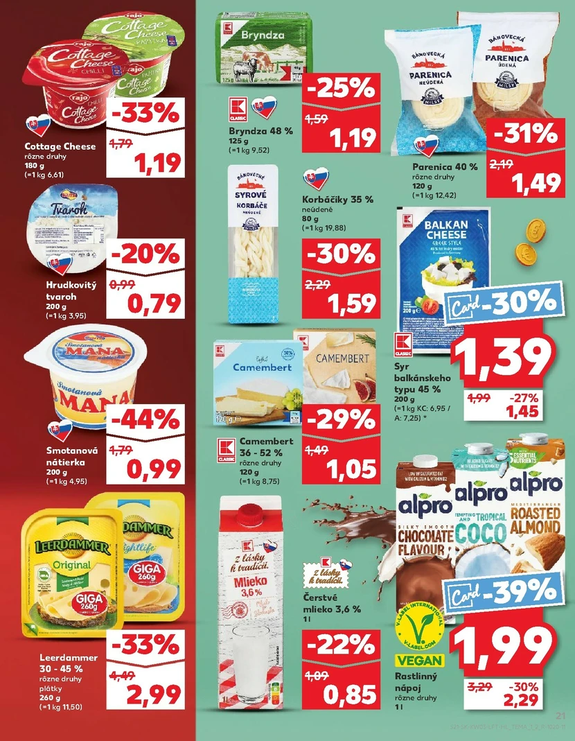Page 21 of Aktuálny kaufland leták platný od štvrtka 15.01 do 21.01