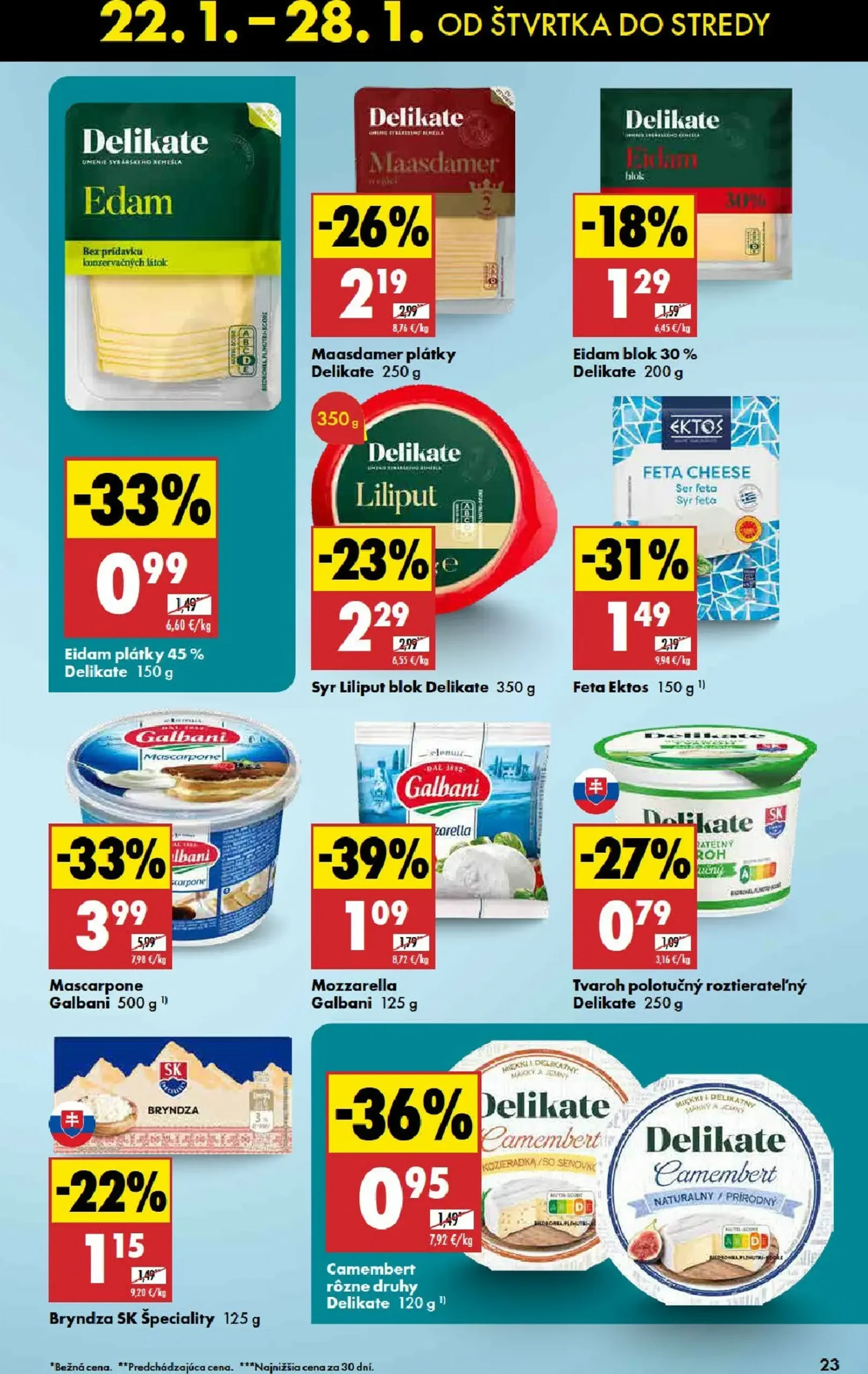 Page 23 of Aktuálny biedronka leták platný od štvrtka 22.01 do 28.01