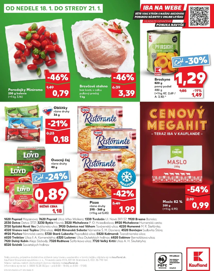 Page 78 of Aktuálny kaufland leták platný od štvrtka 15.01 do 21.01