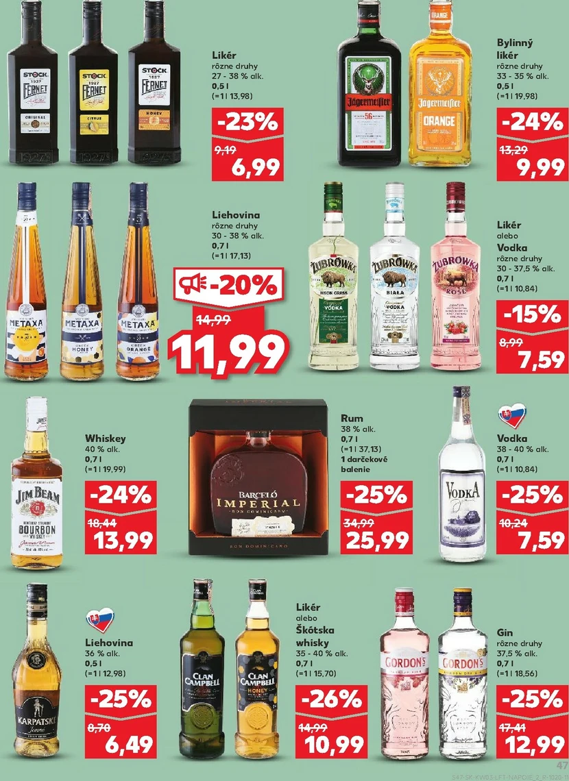 Page 47 of Aktuálny kaufland leták platný od štvrtka 15.01 do 21.01