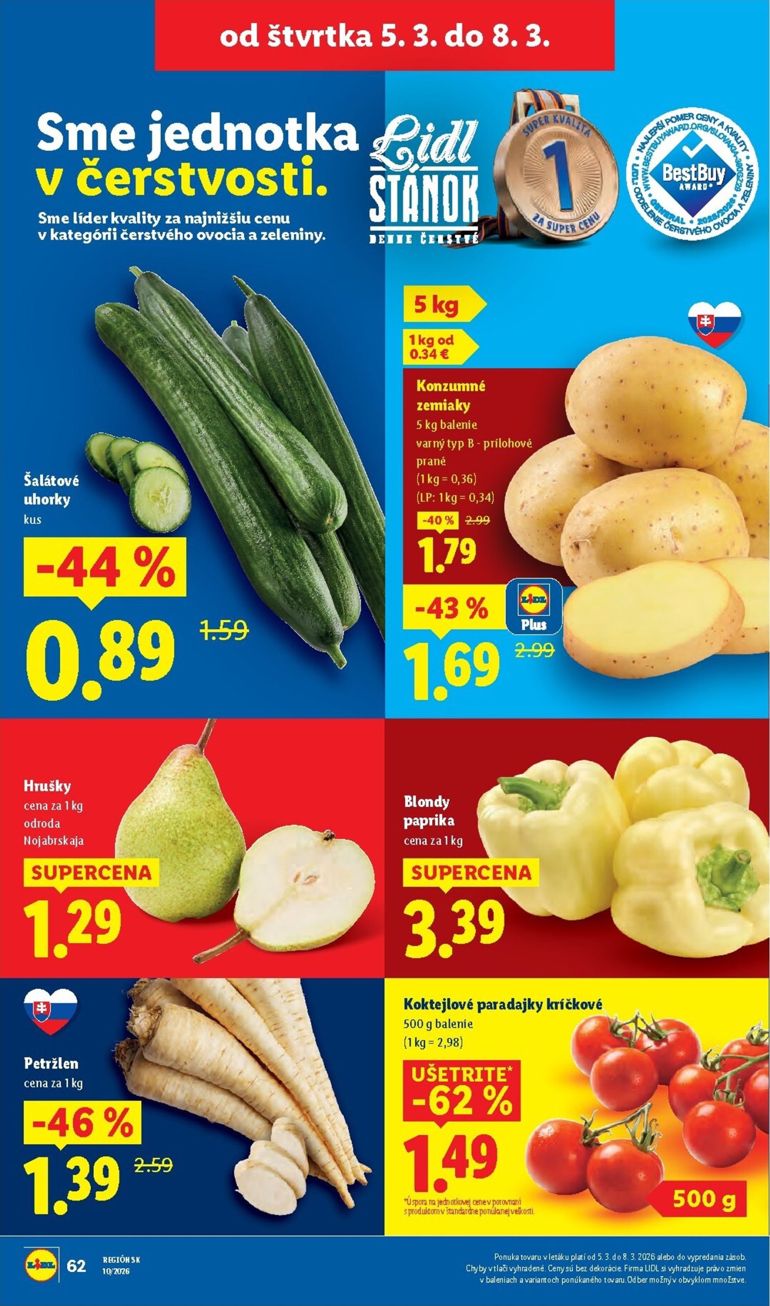 Page 82 of Aktuálny lidl leták platný od pondelka 02.03 do 08.03