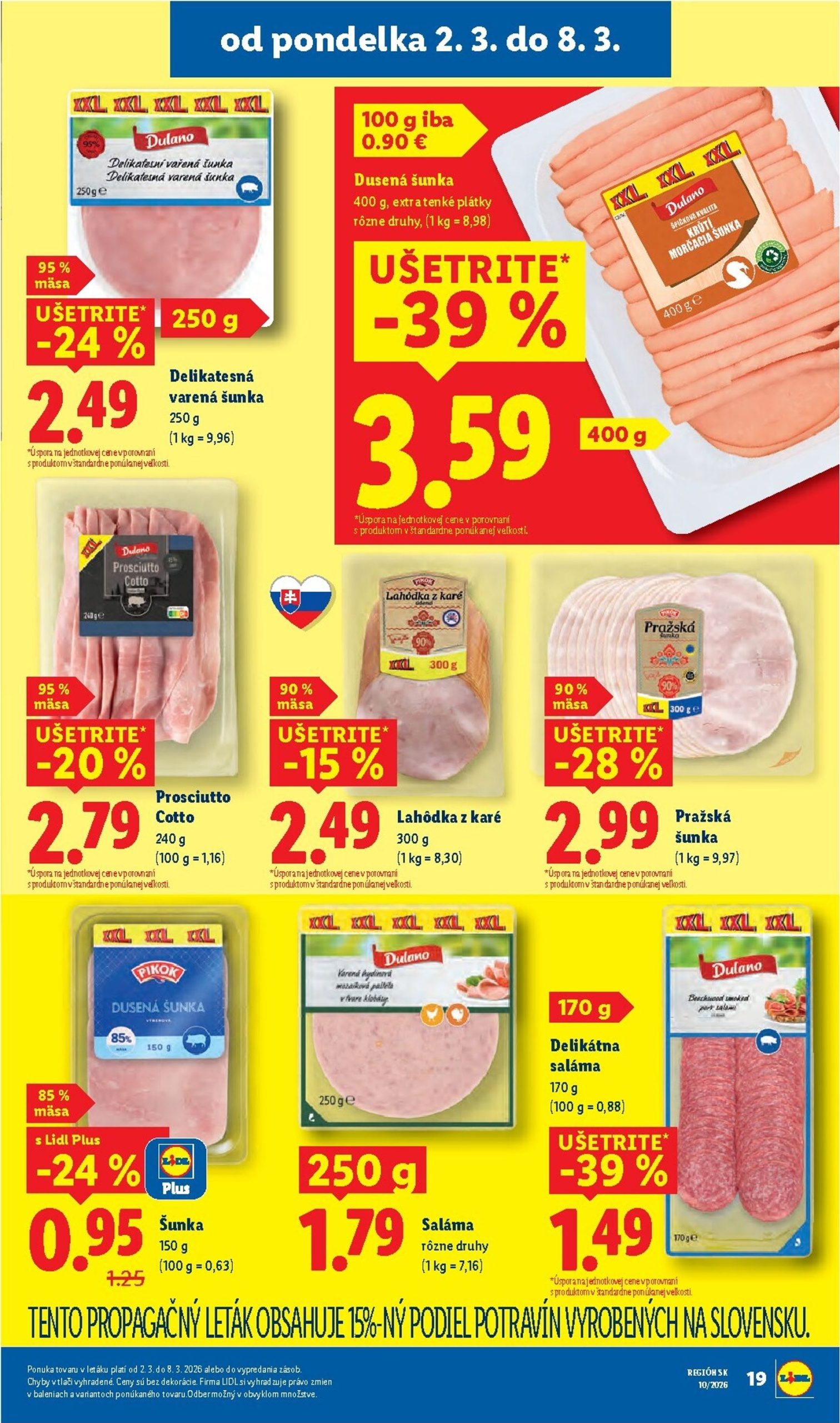 Page 21 of Aktuálny lidl leták platný od pondelka 02.03 do 08.03