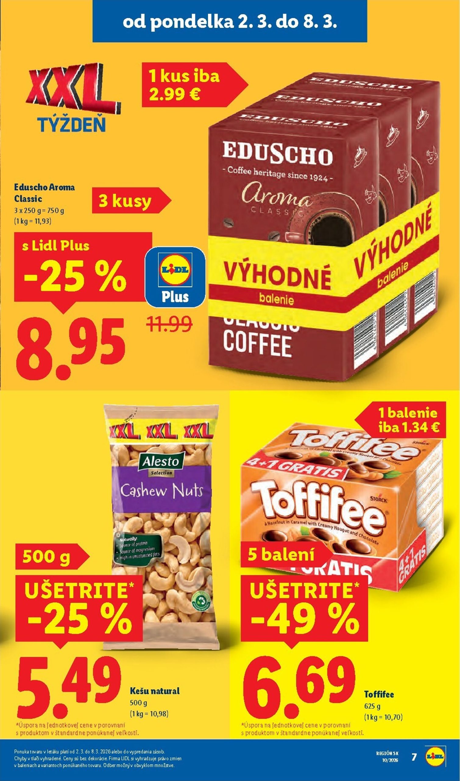 Page 7 of Aktuálny lidl leták platný od pondelka 02.03 do 08.03