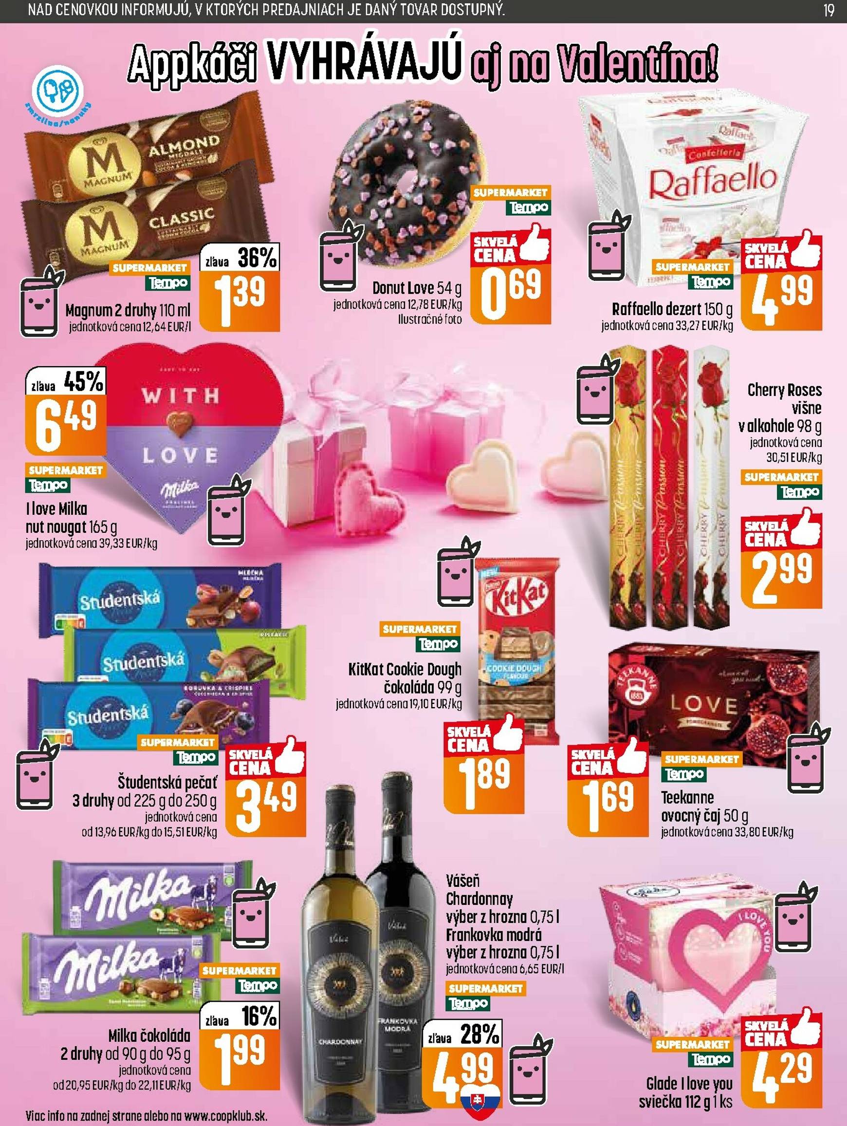 Page 19 of Aktuálny coop-jednota leták platný od štvrtka 12.02 do 18.02