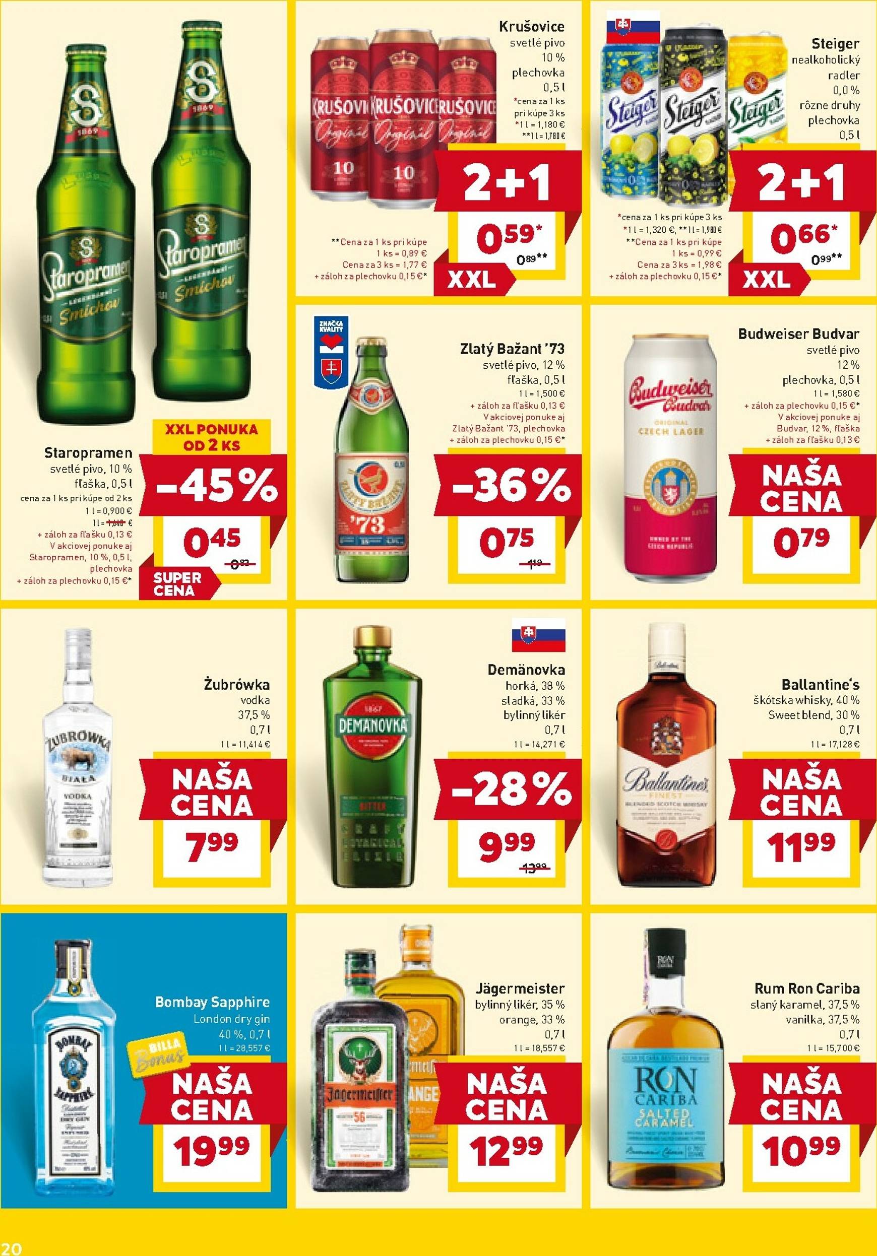 Page 20 of Aktuálny billa leták platný od stredy 11.02 do 17.02