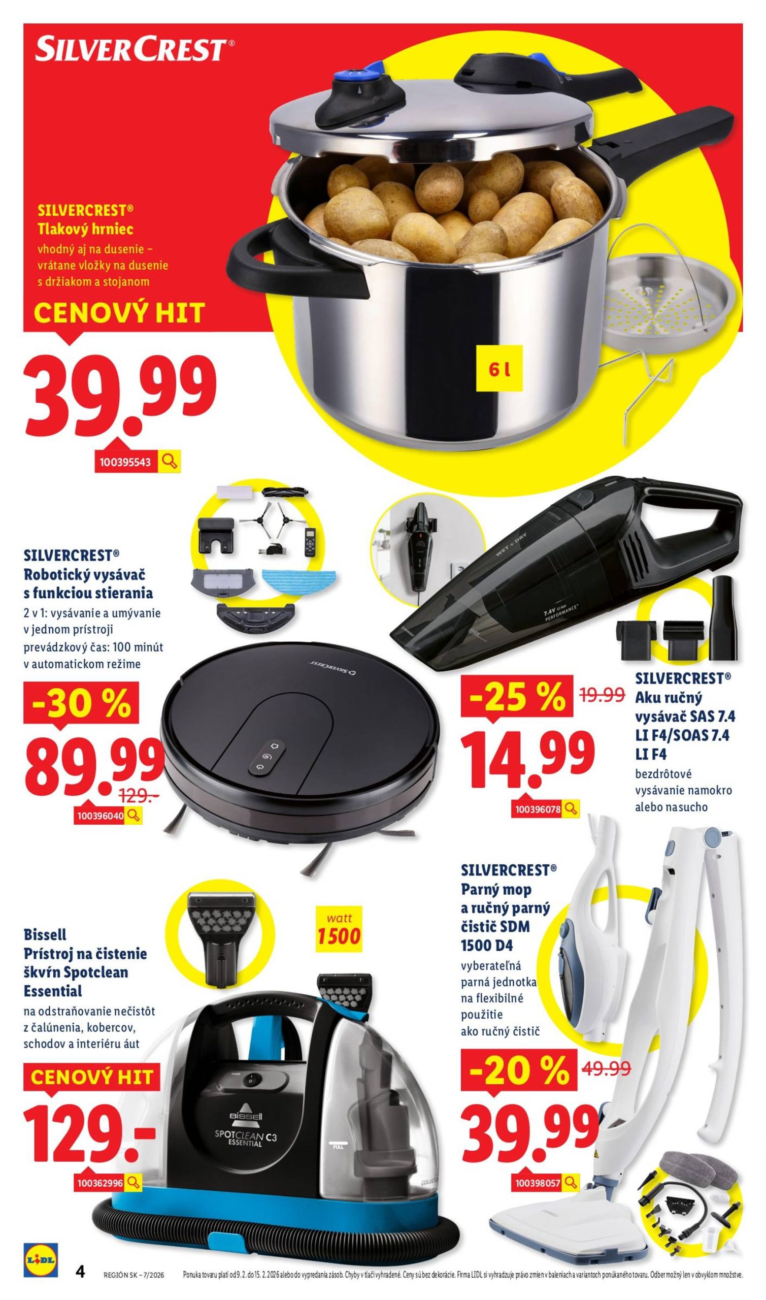 Page 4 of Aktuálny lidl leták platný od pondelka 09.02 do 15.02
