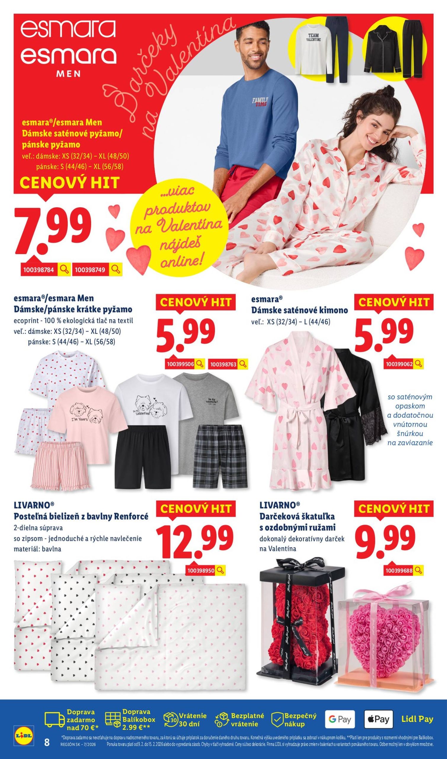 Page 8 of Aktuálny lidl leták platný od pondelka 09.02 do 15.02