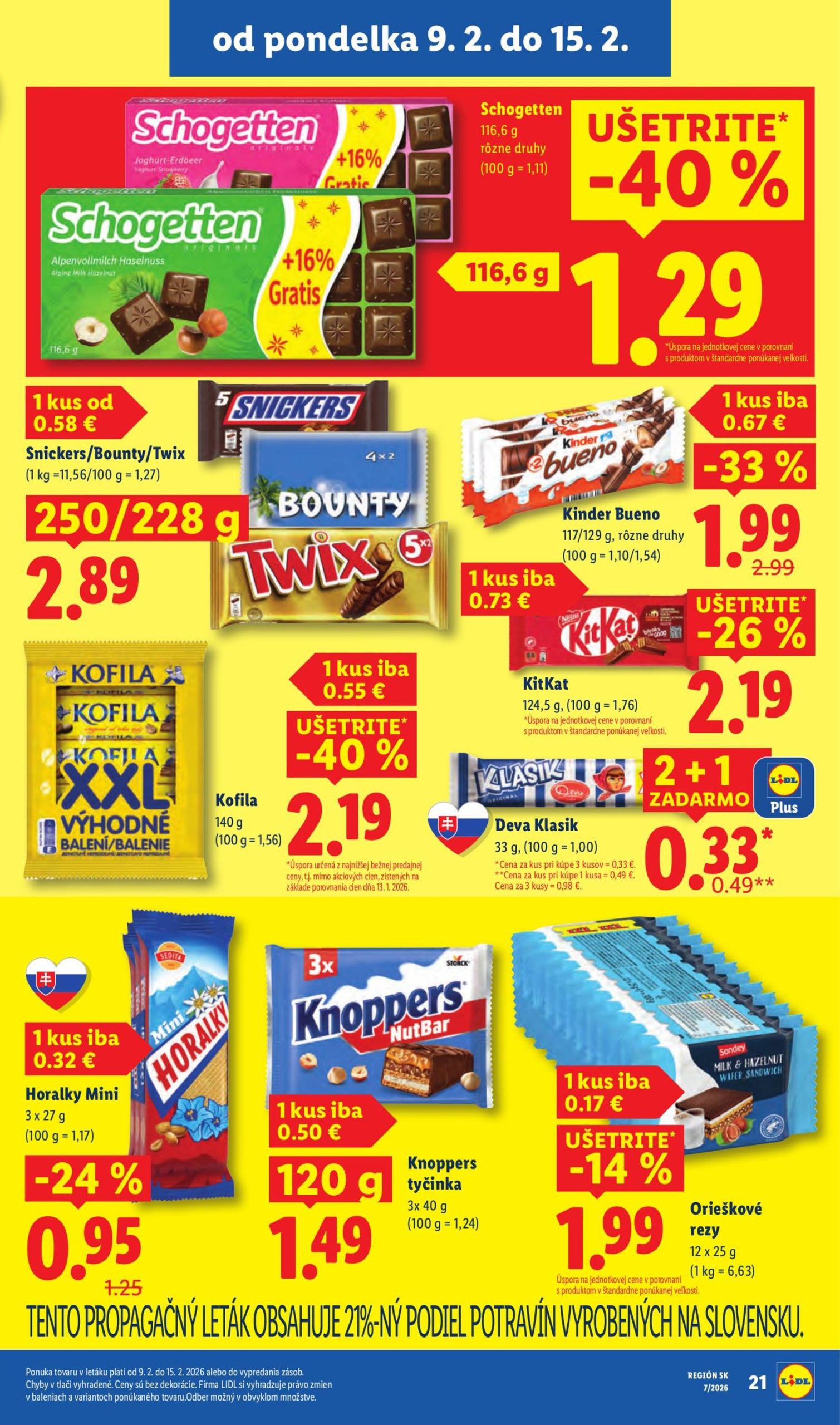 Page 72 of Aktuálny lidl leták platný od štvrtka 12.02 do 15.02