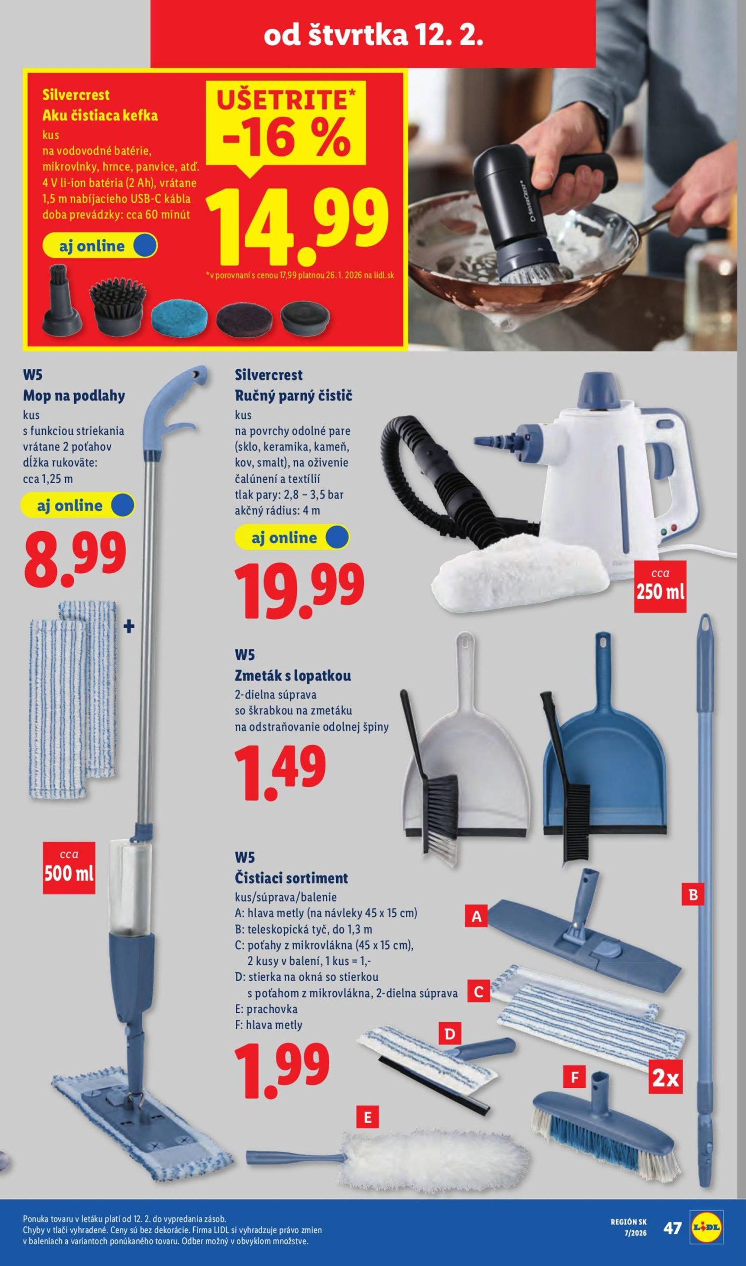 Page 49 of Aktuálny lidl leták platný od štvrtka 12.02 do 15.02